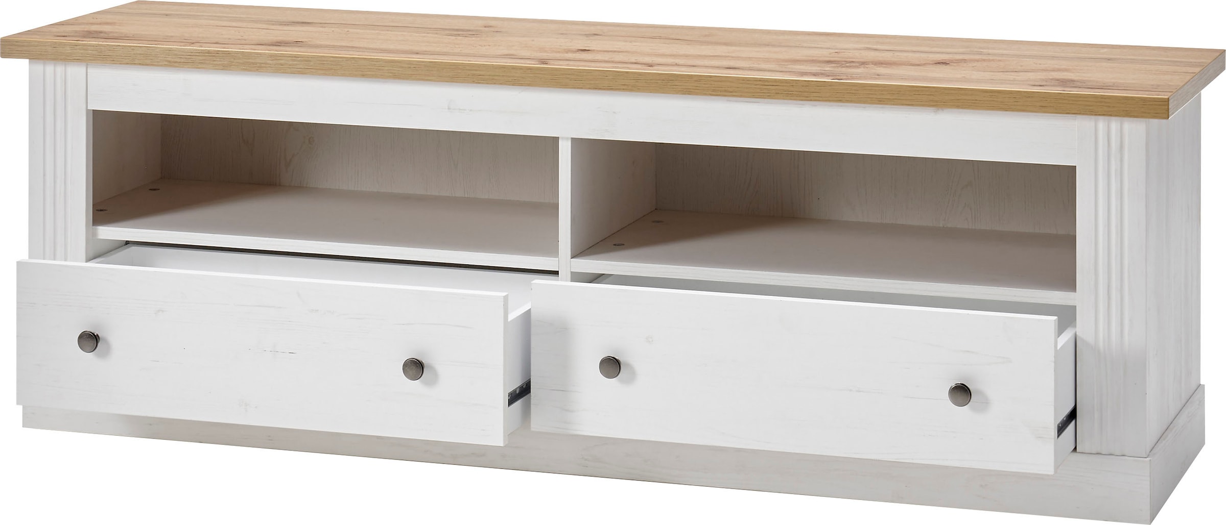 GOODproduct Lowboard »Westminster TOPSELLER!« Breite ca. 152cm,  Fernsehtisch in romantischem Landhausstil