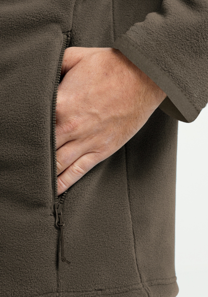 Jack Wolfskin Fleecejacke »TAUNUS 200 FZ M« mit 3-in-1-System, atmungsaktiv, aus Polyester