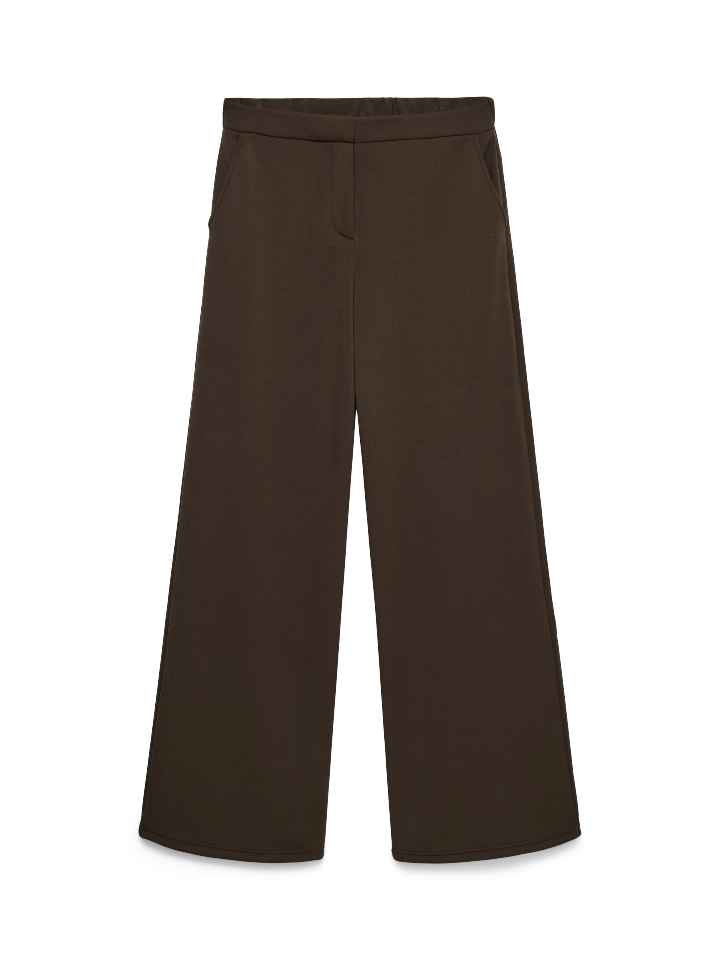 Vero Moda Pantalon de costume »VMBELLIS MW WIDE PANT NOOS«  Mélange de matériaux, coupe large