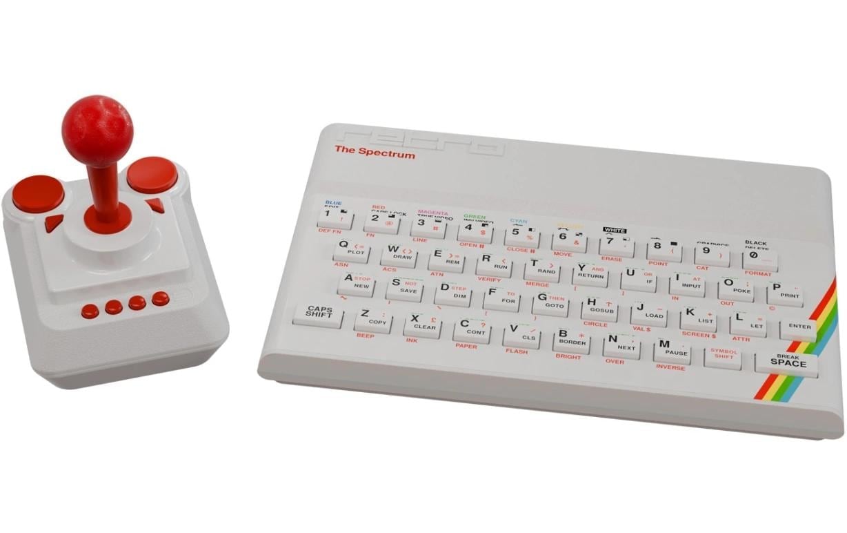 Retro Bit Spielekonsole »The Spectrum White«