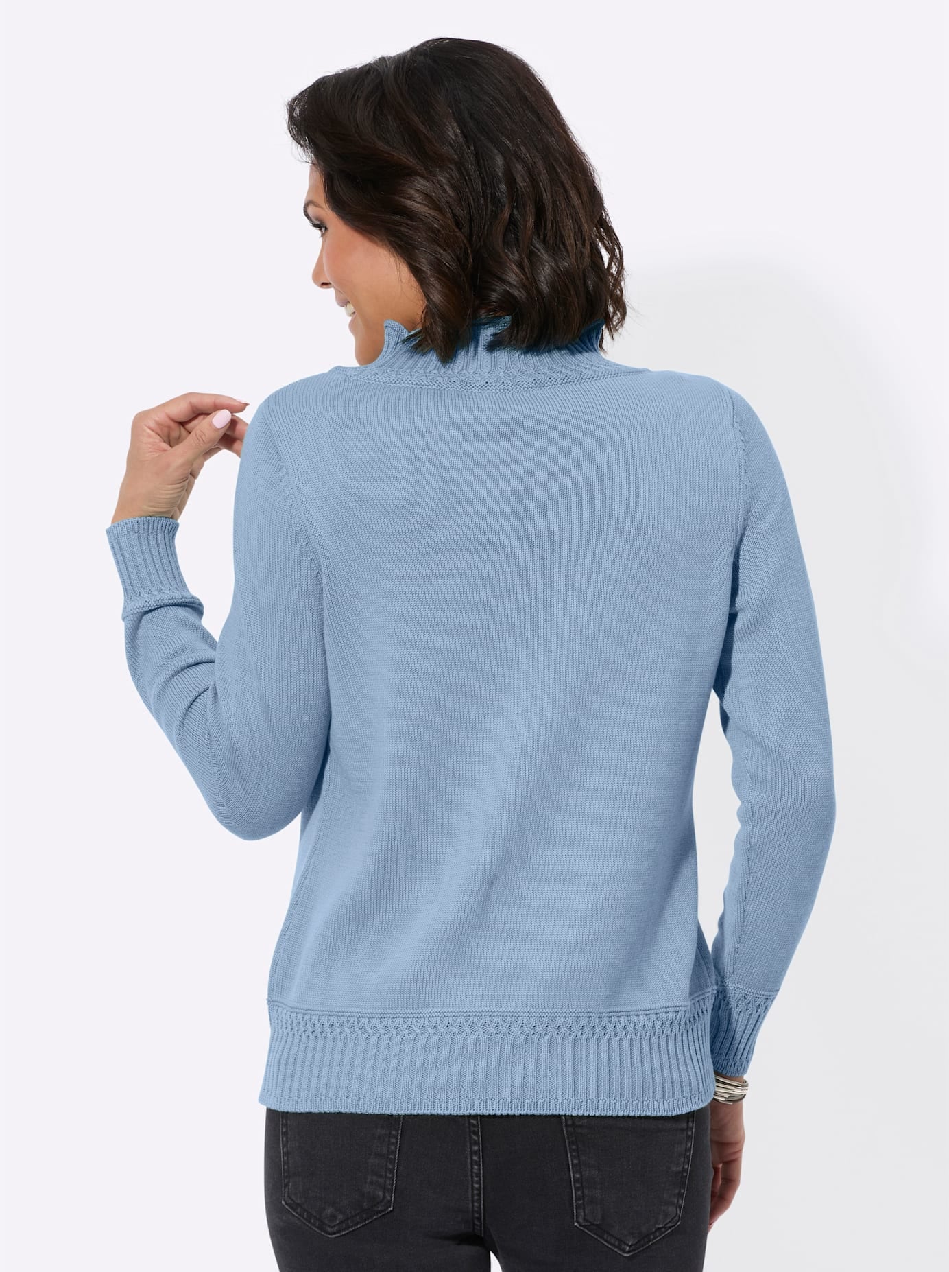 Casual Looks Pull à col montant »Stehkragen-Pullover«