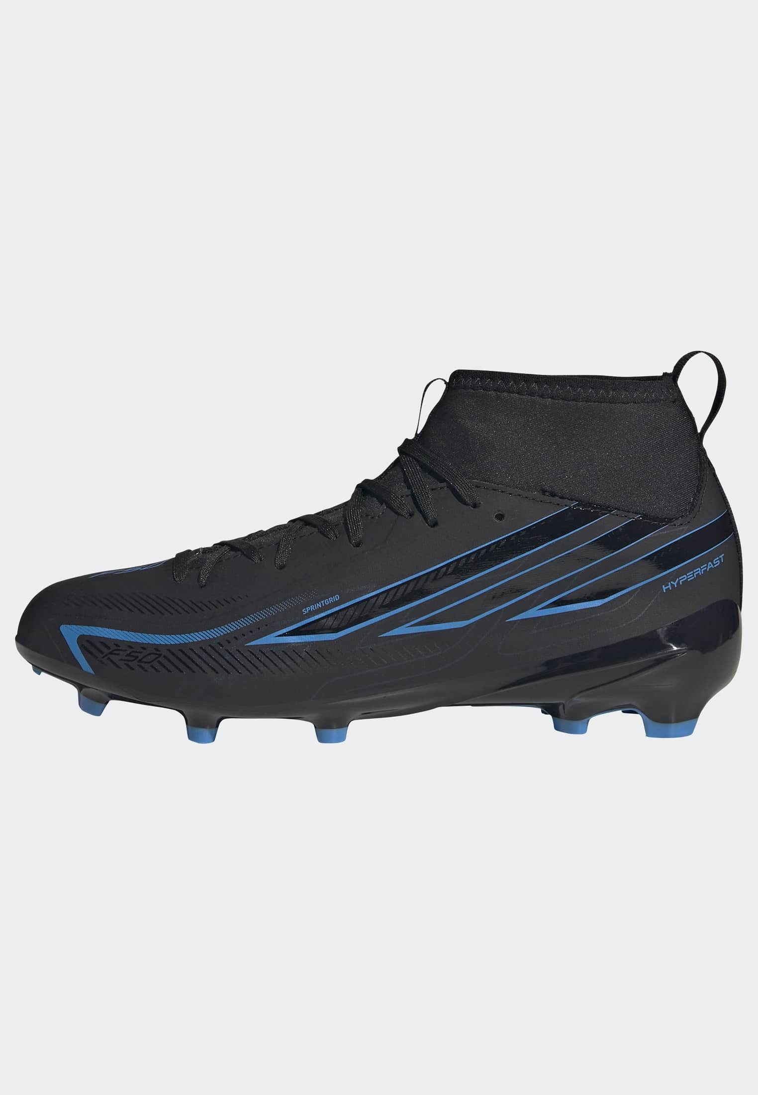adidas Performance Chaussure de football »F50 HYPERFAST ELITE KIDS , MITTELHOCH, FESTE BÖDEN«  pour gazon et surfaces dures, jeunes & enfants, porté lors de la Coupe du Monde