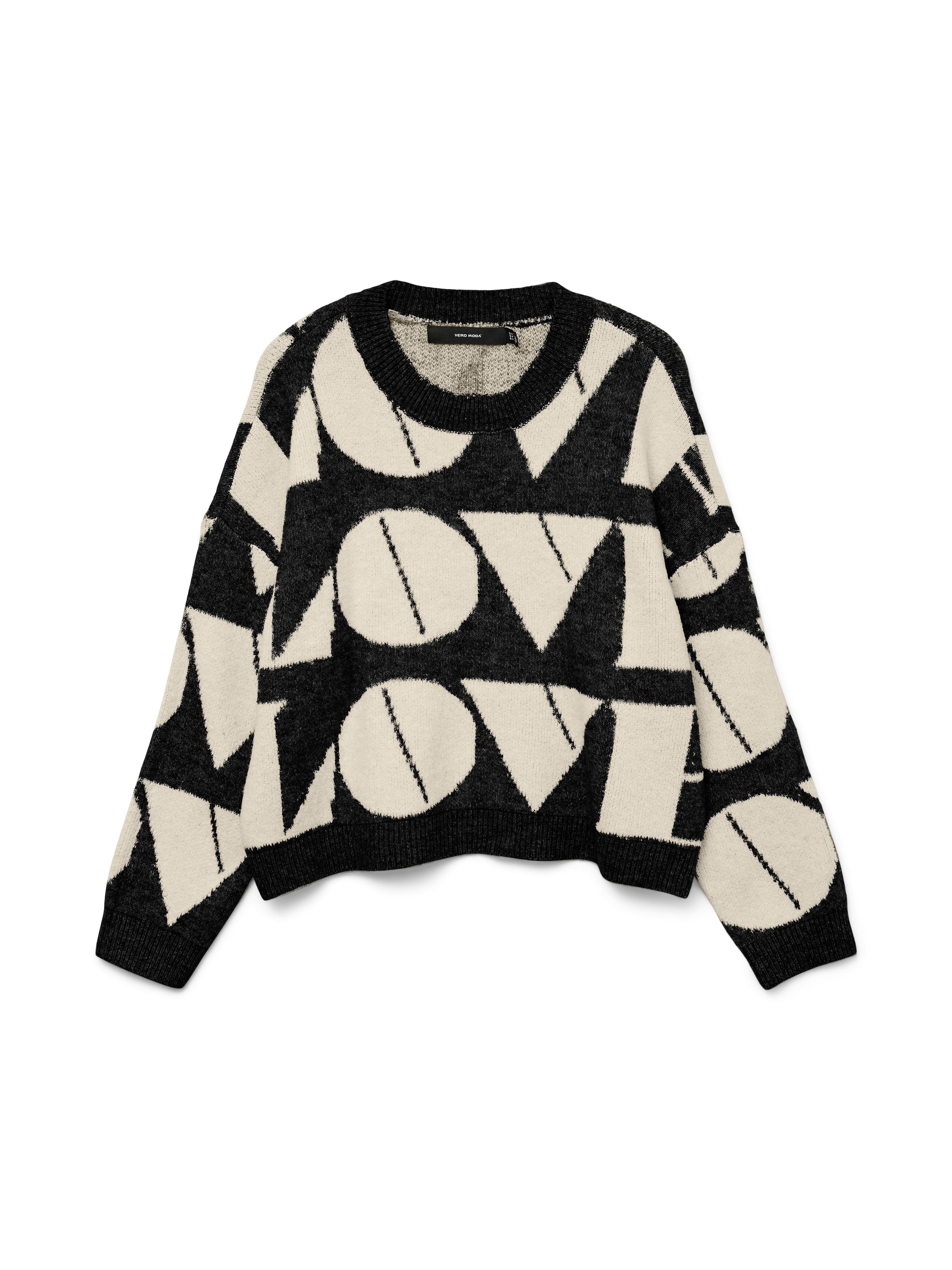 Vero Moda Pull en tricot »VMLOVE LS O-NECK PULLOVER BOO«