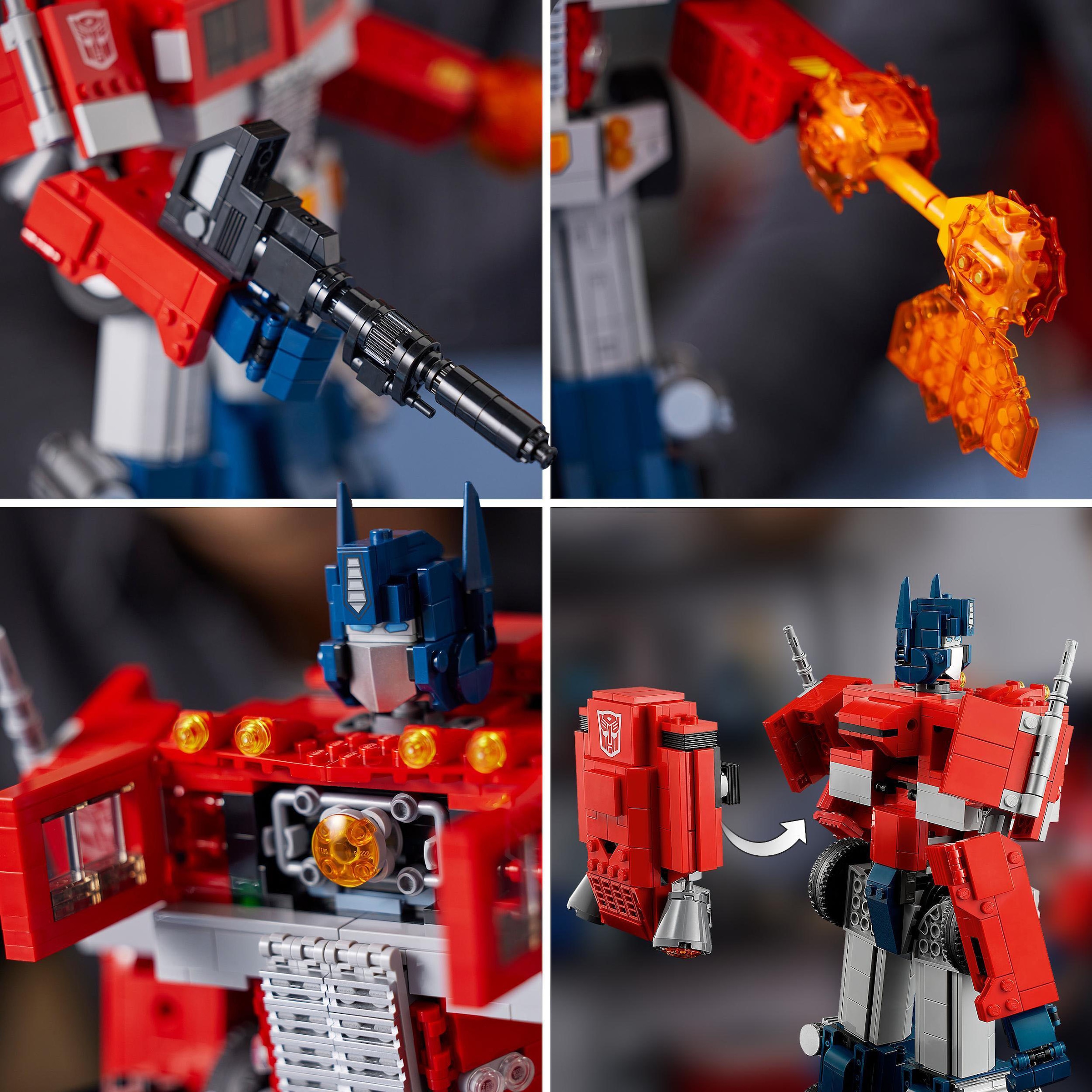 LEGO® Konstruktionsspielsteine »Optimus Prime (10302), LEGO® Icons« Made in Europe