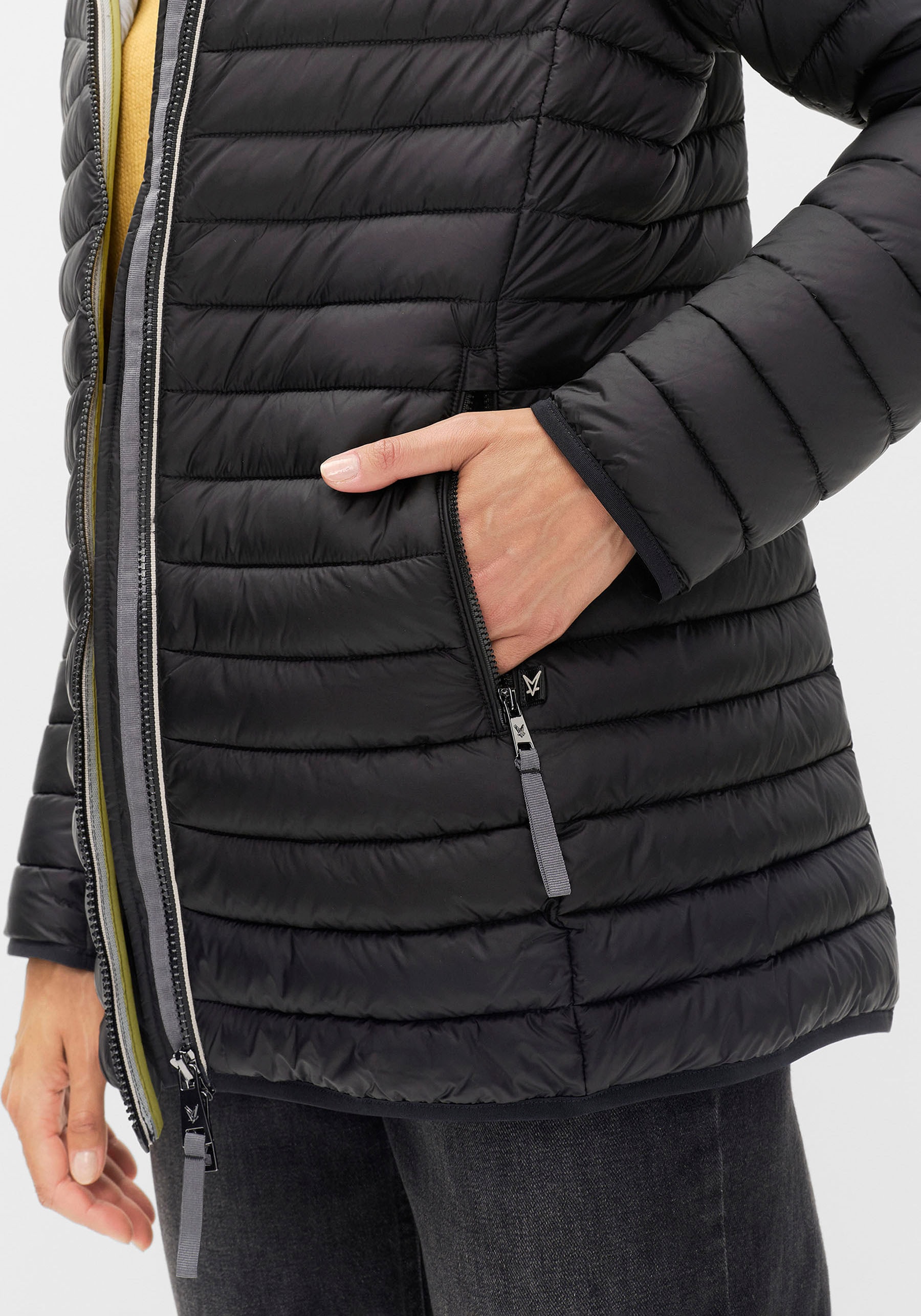 Fuchs Schmitt Veste matelassée »Steppjacke« mit Kapuze mit abnehmbarer Kapuze