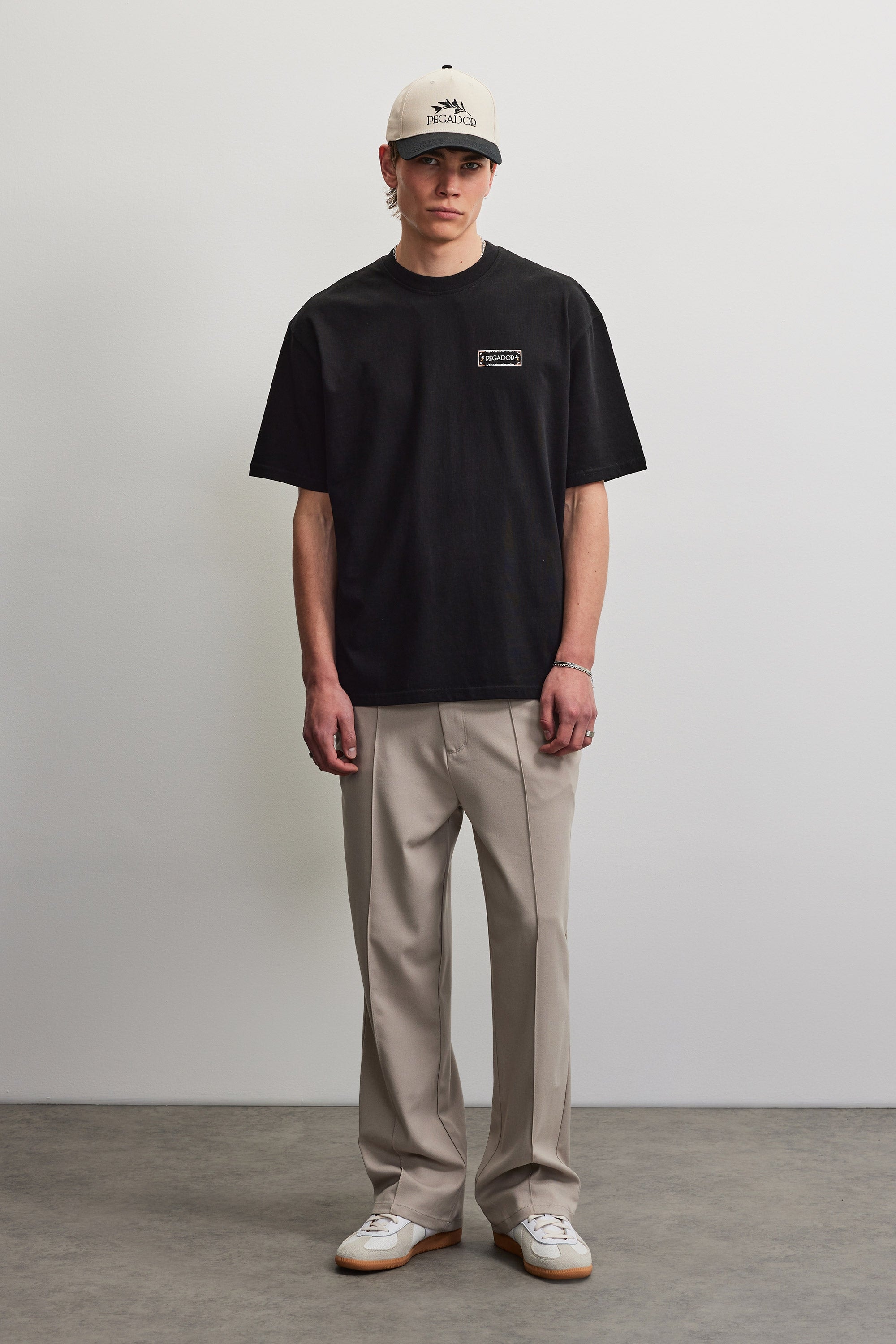 PEGADOR Shirt à col rond »VIBORG OVERSIZED TEE«