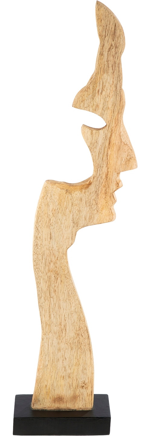 GILDE Sculpture »Skulptur Gesicht Silhouette naturfarben« Visage objet décoratif art contemporain têtes abstraites