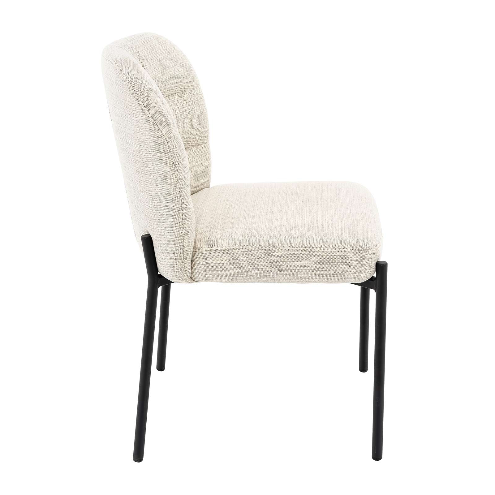 GOODproduct Chaise de salle à manger »Aniene« () 2 cuisDossier et assise rembourrés, hauteur d'assise 49 cm