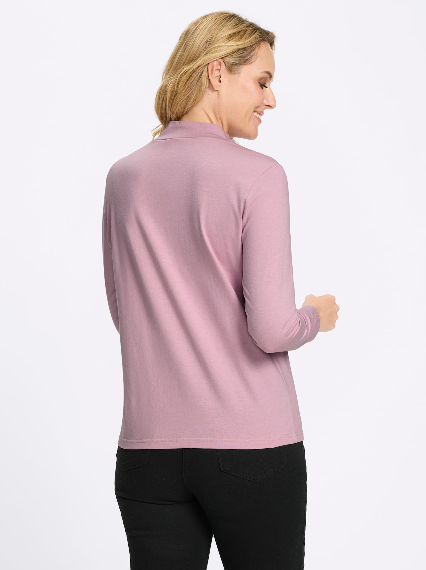 Classic Basics T-shirt à col montant »Stehkragen-Shirt« 1