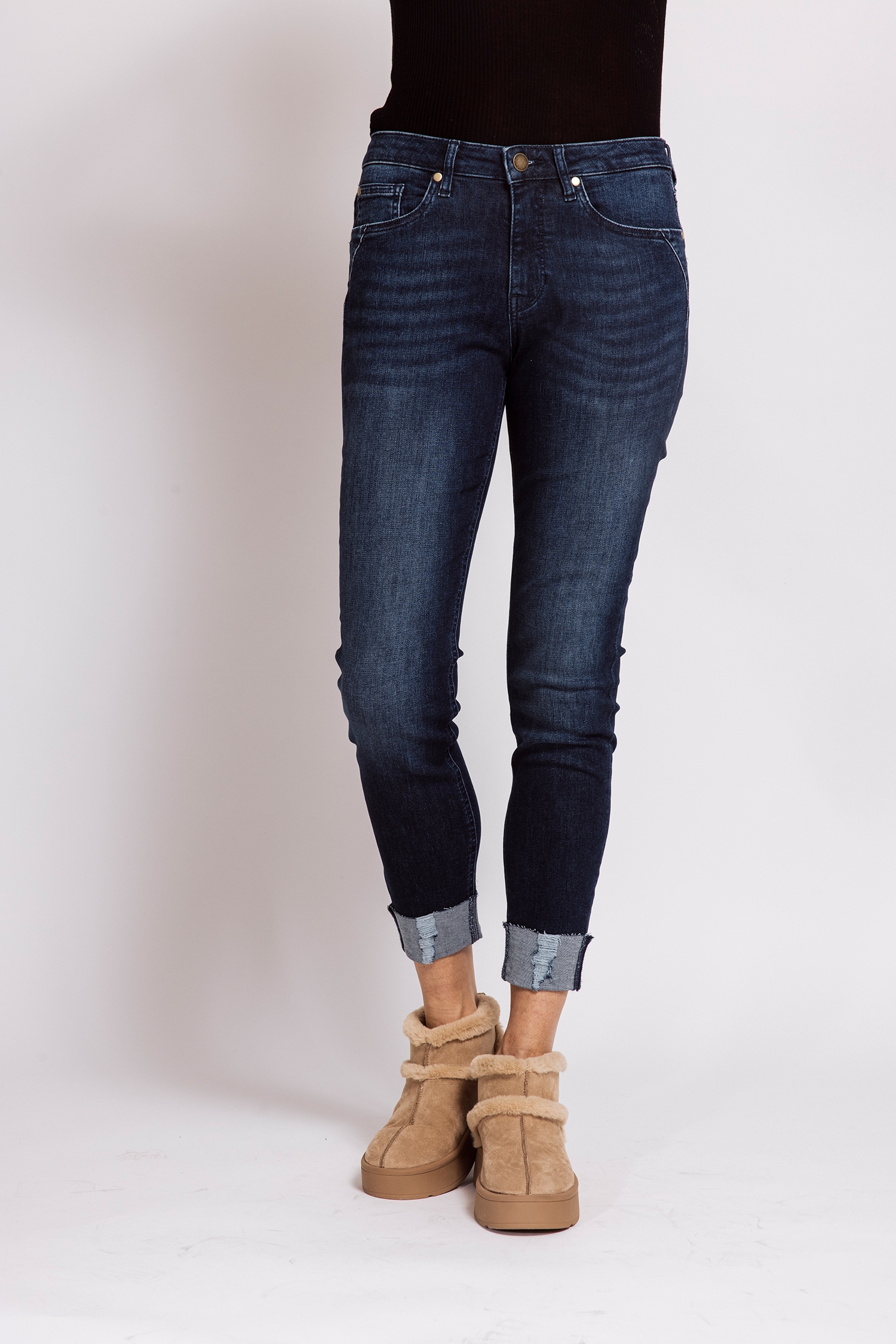 Zhrill Slim-fit-Jeans »NOVA« Casual Passform, mit Elasthan-Anteil, mit Gürtelschlaufen