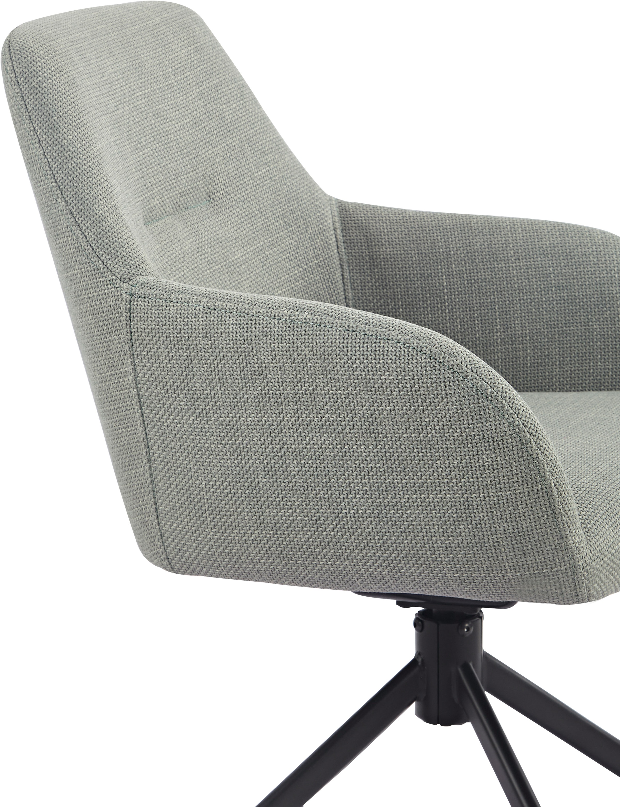 HELA Chaise avec accoudoirs »TRIEST« (Ensemble) 1 cuisfauteuil pivotant à 360°, cadre plié, fonction relax, accoudoirs