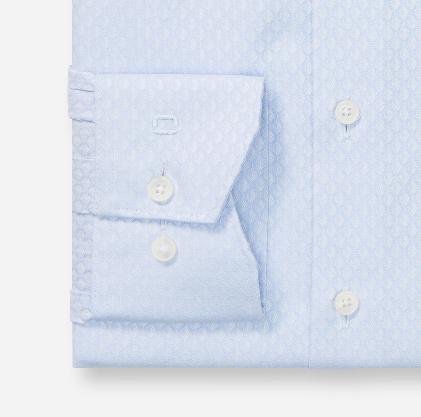 OLYMP Chemise à manches longues »Luxor modern fit« feine Struktur, Businesshemd. Royal-Kentkragen, modern fit