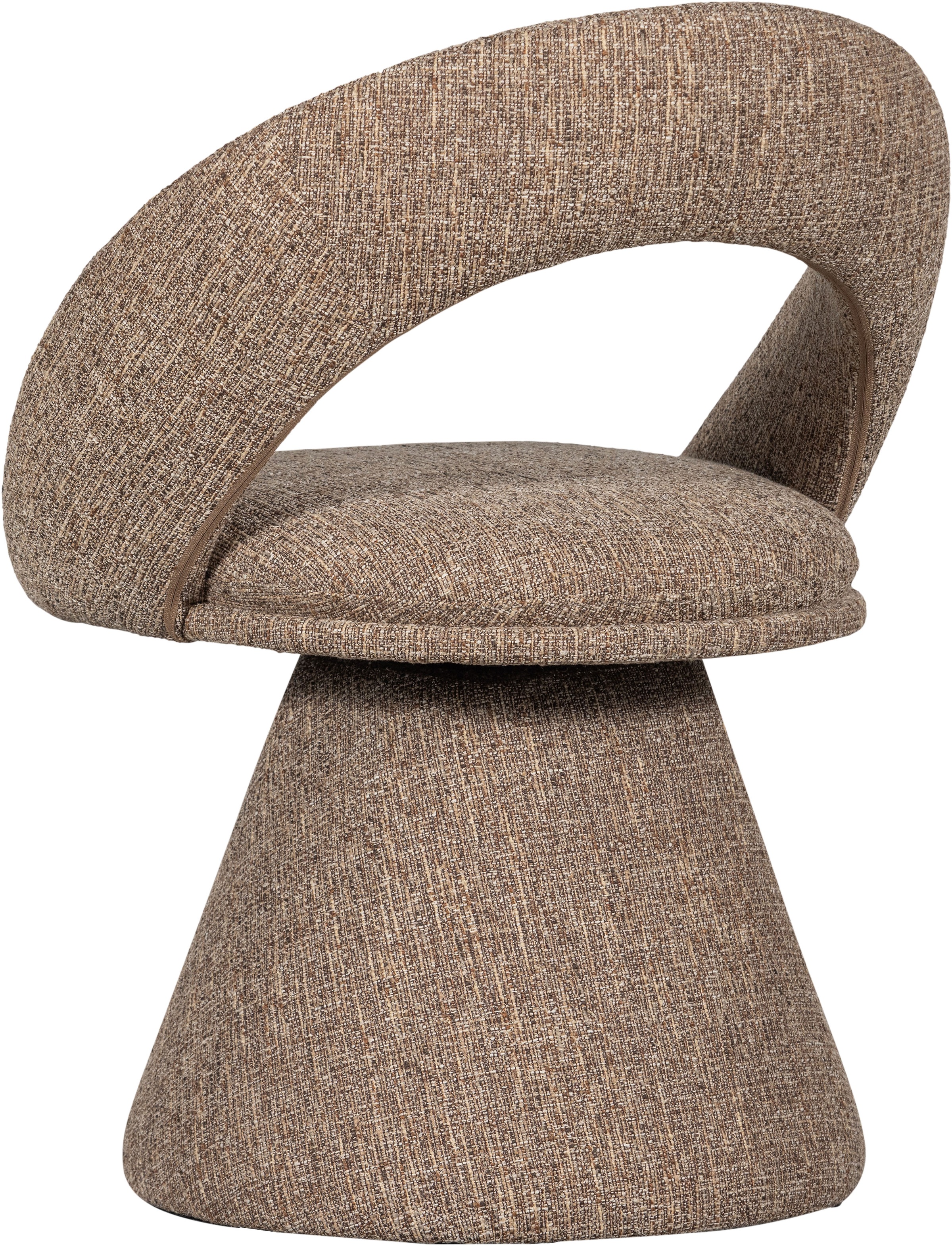 WOOOD Esszimmerstuhl »Winter mit Gewebtem Bezug und Drehmechanismus B 63 x T 57 x H 80 cm« () Hohe Verschleissfestigkeit, Tragkraft 120 kg, vormontiert geliefert