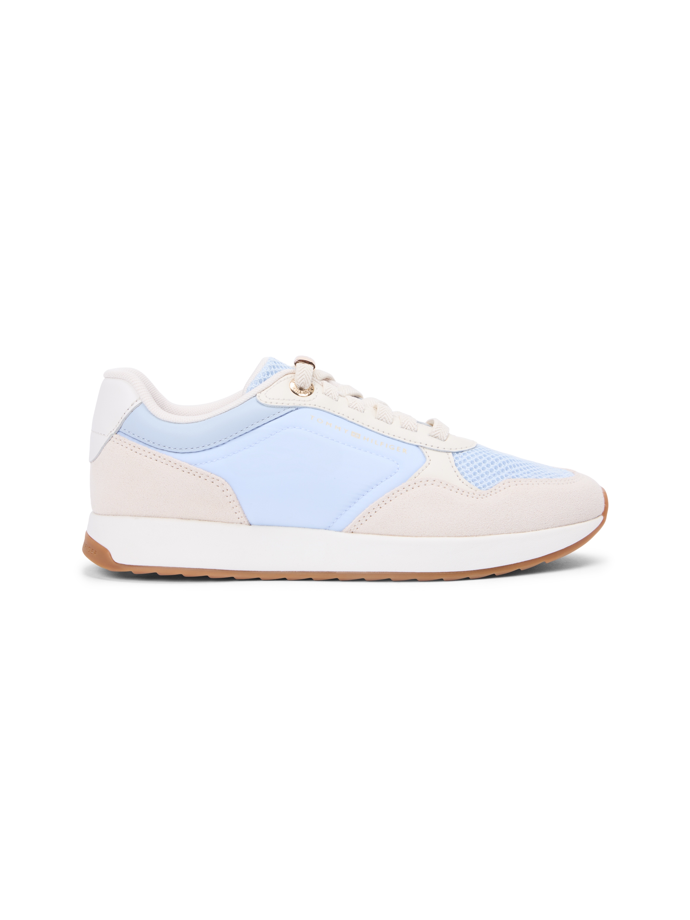 Tommy Hilfiger Plateausneaker »TH CHIC EVA RUNNER MESH«  Freizeitschuh, Halbschuh, Slipper mit elastischen Schnürsenkeln