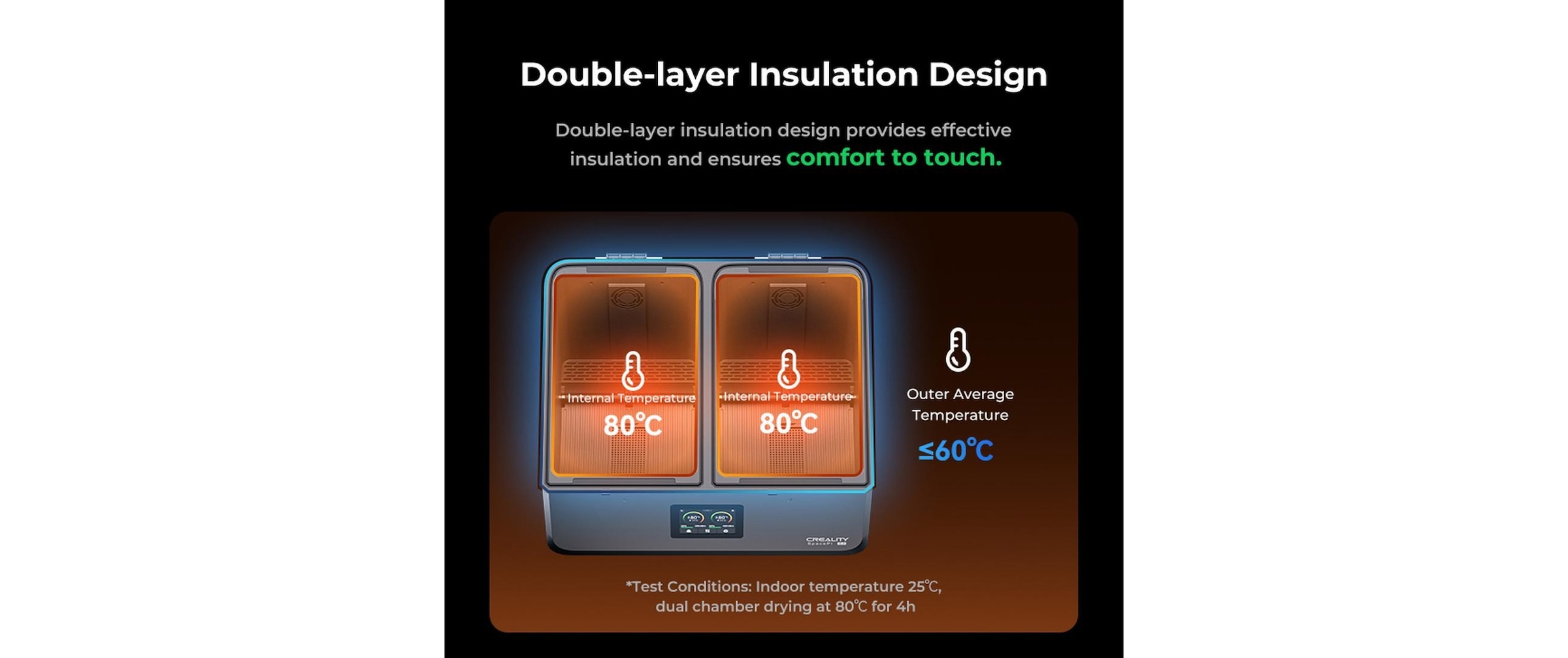 Creality Appareil de gravure »Space Dryer X4«