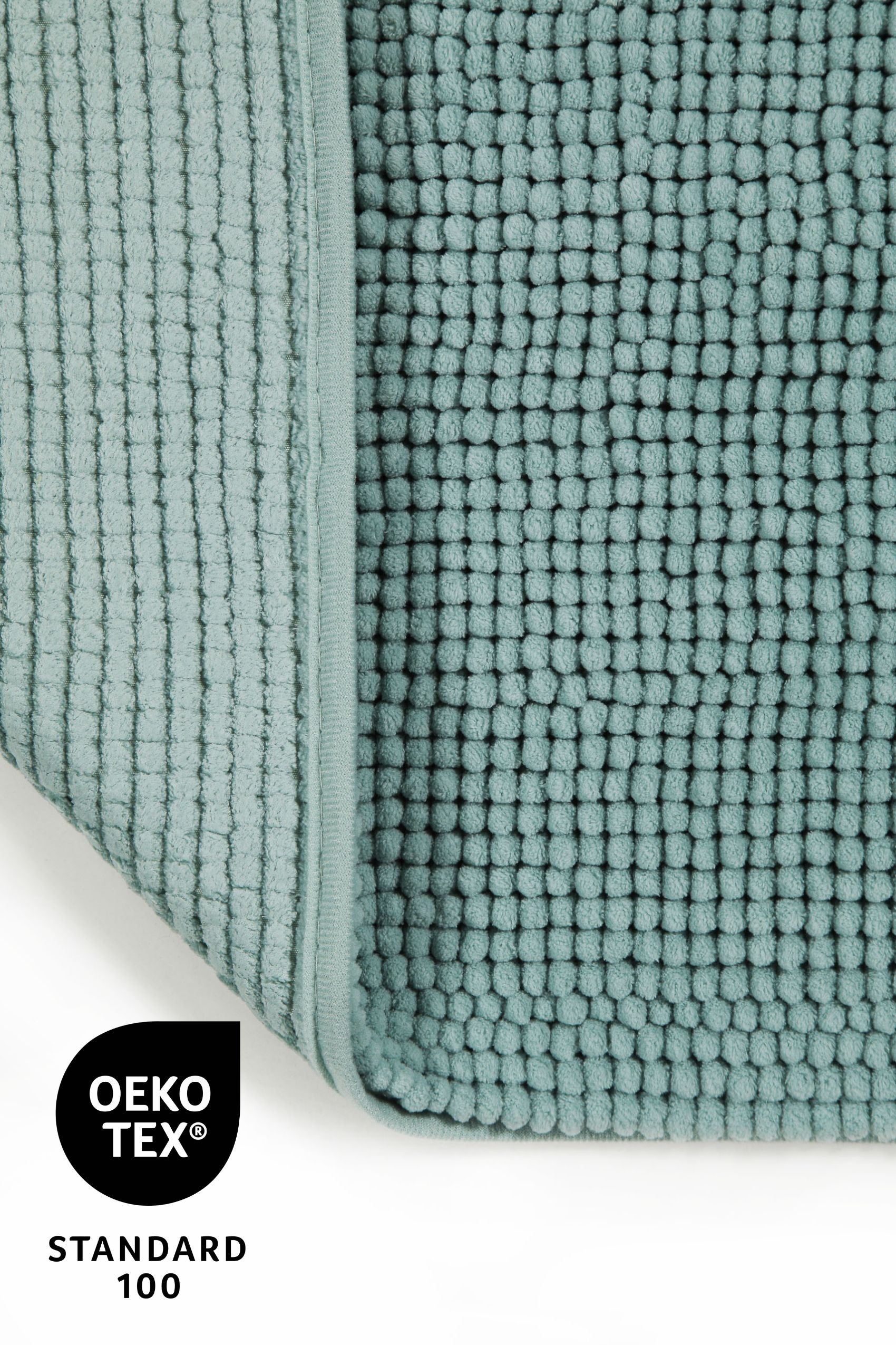 GOODproduct Tapis de bain »Kaelan , weicher Chenille« Höhe 14 mm Badvorleger, Badteppich weiches Chenille, pastellfarben, Badezimmer