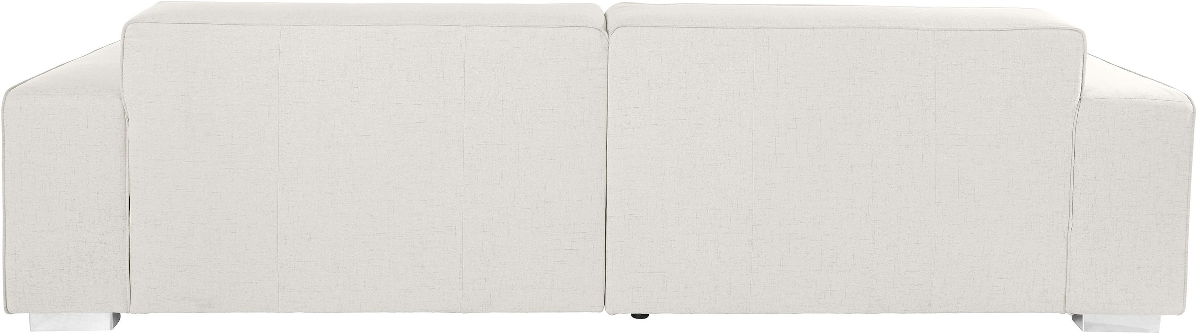 INOSIGN Canapé d'angle »Sapporo L-Form« wahlweise Bettfunktion oder Sitztiefenverstellung, Federkern