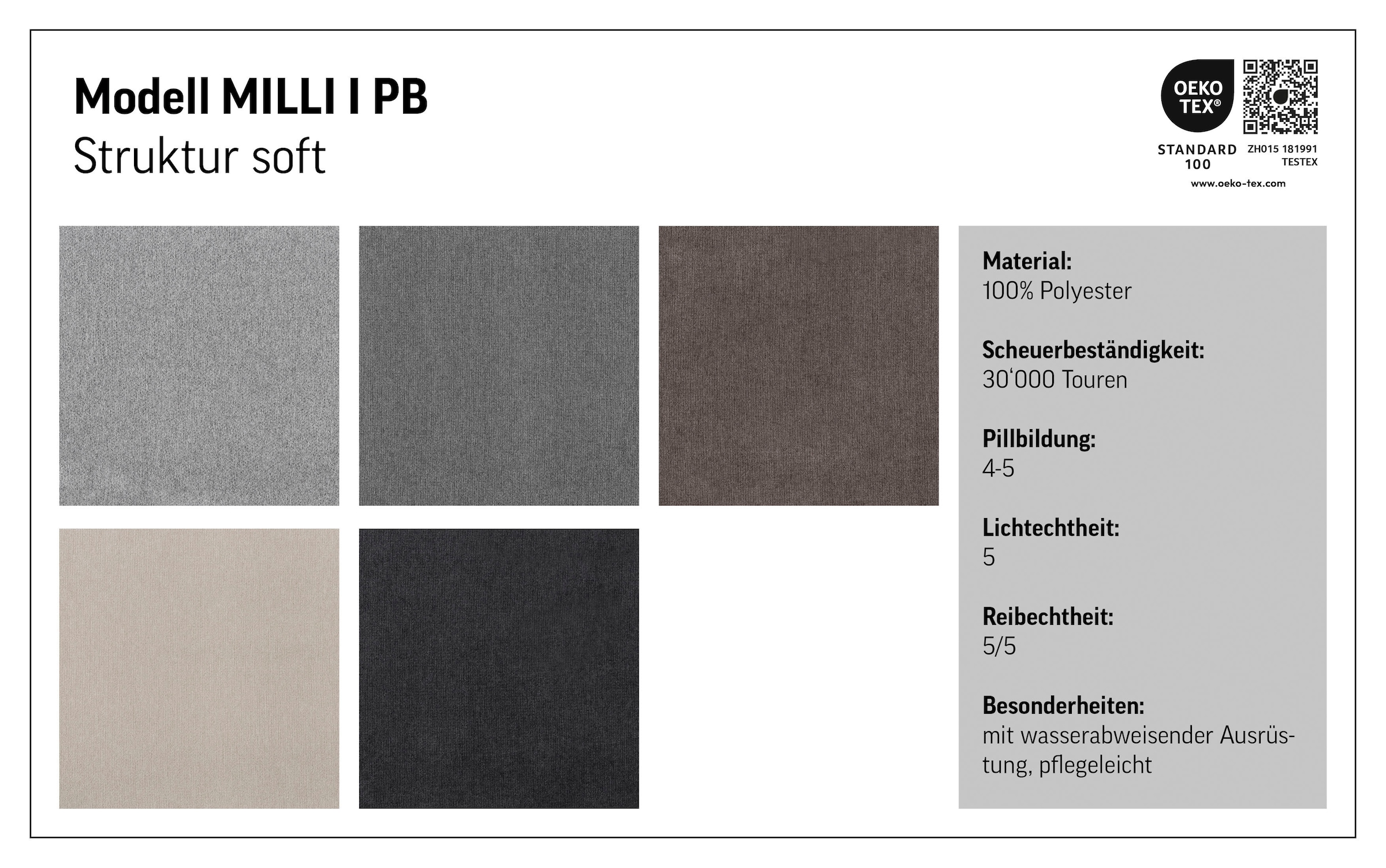 COTTA Polsterbett »MILLI I wahlweise mit Bettkasten« erhältlich in den Grössen 160x200cm & 180x200cm