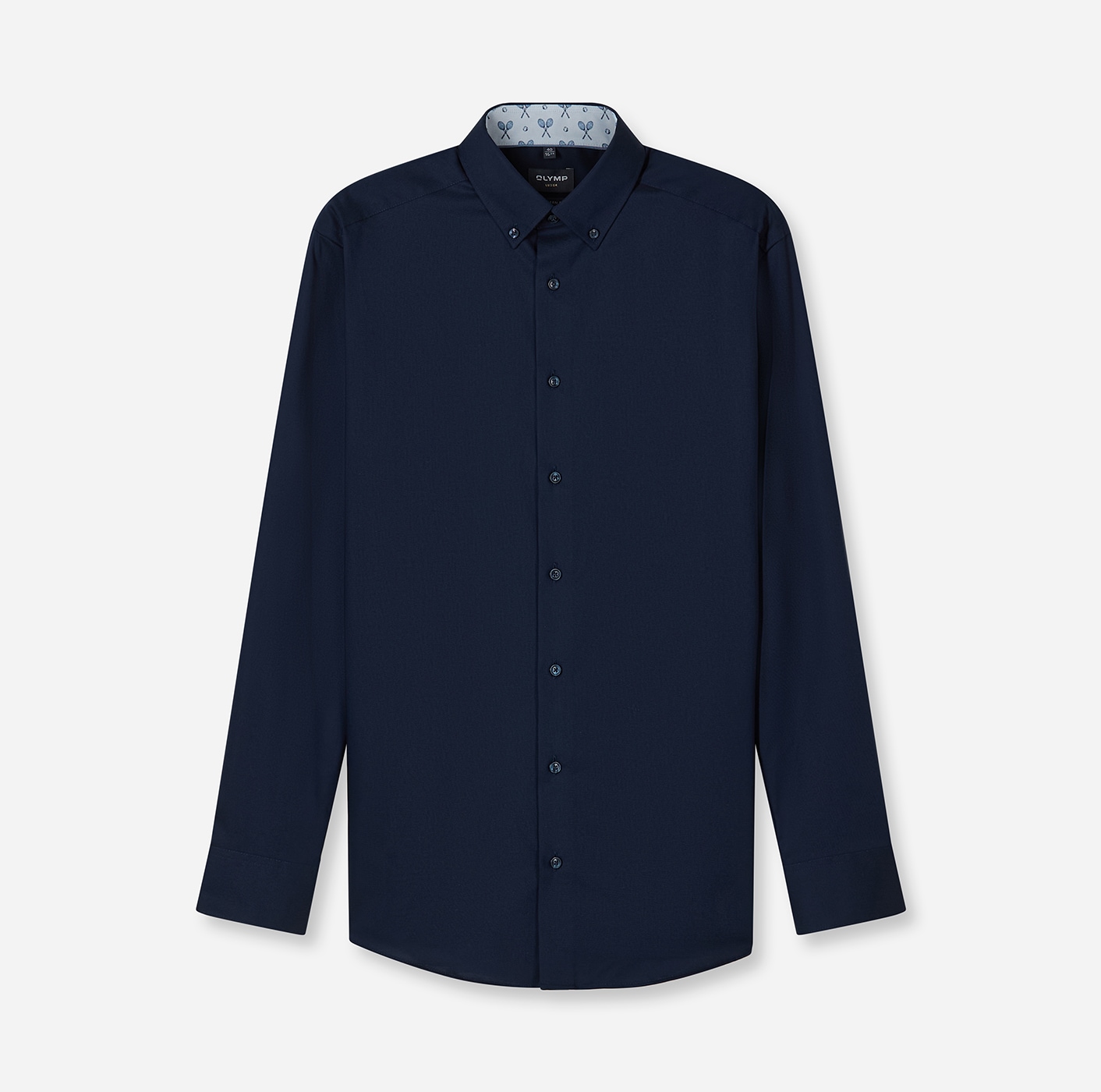 OLYMP Chemise à manches longues »Luxor« modern fit, Button-down-Kragen, Businesshemd