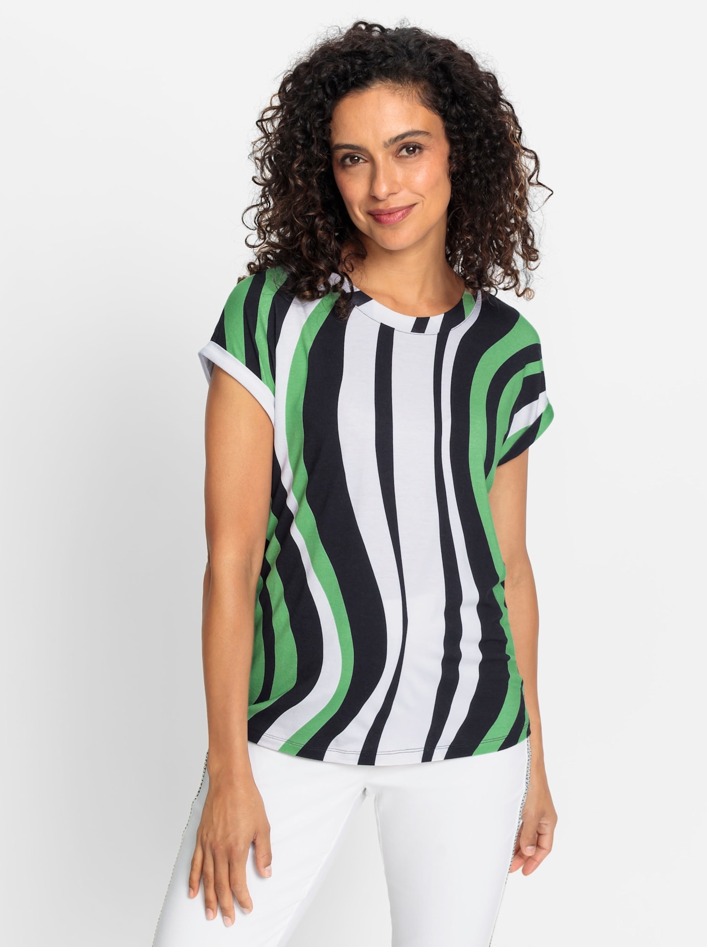 Inspirationen Kurzarmshirt »Streifenshirt« 1 Stk.