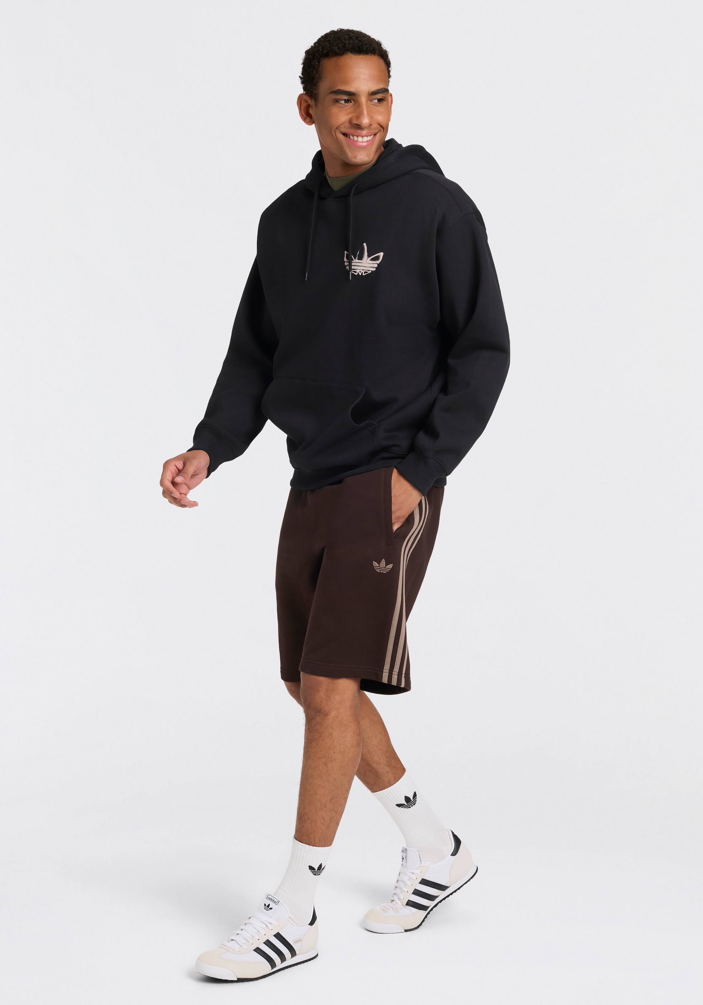 adidas Originals Sweat à capuche »POWDER TONGUE H«, style sportif, sans fermeture
