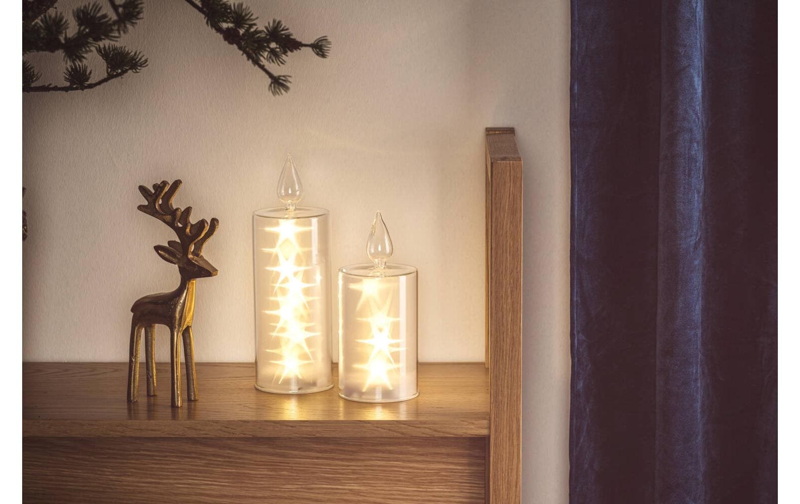 LEONARDO Bougie LED »LEONARDO LED-Kerze Riposa 27«
