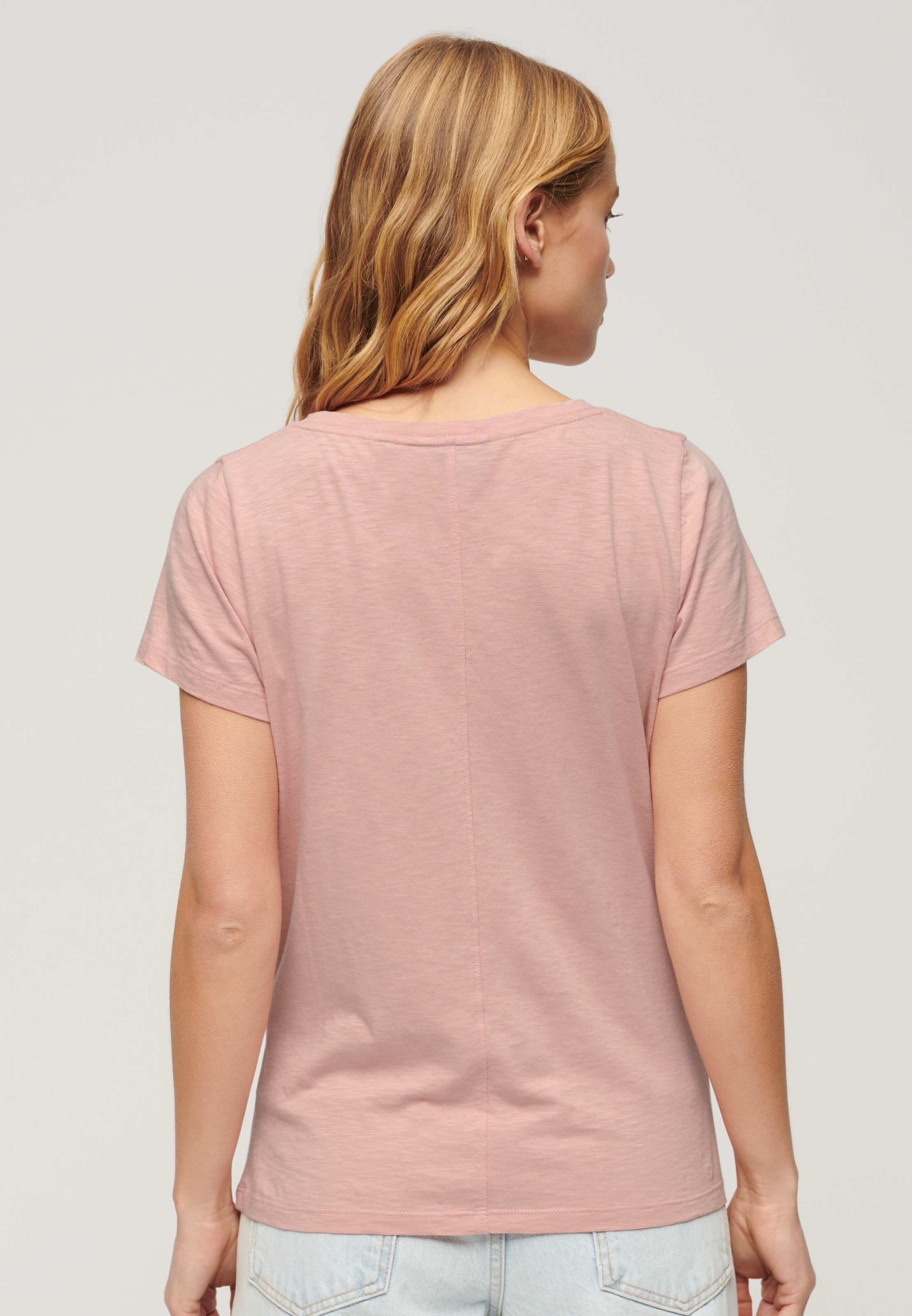 Superdry Kurzarmshirt »SCOOP NECK TEE«