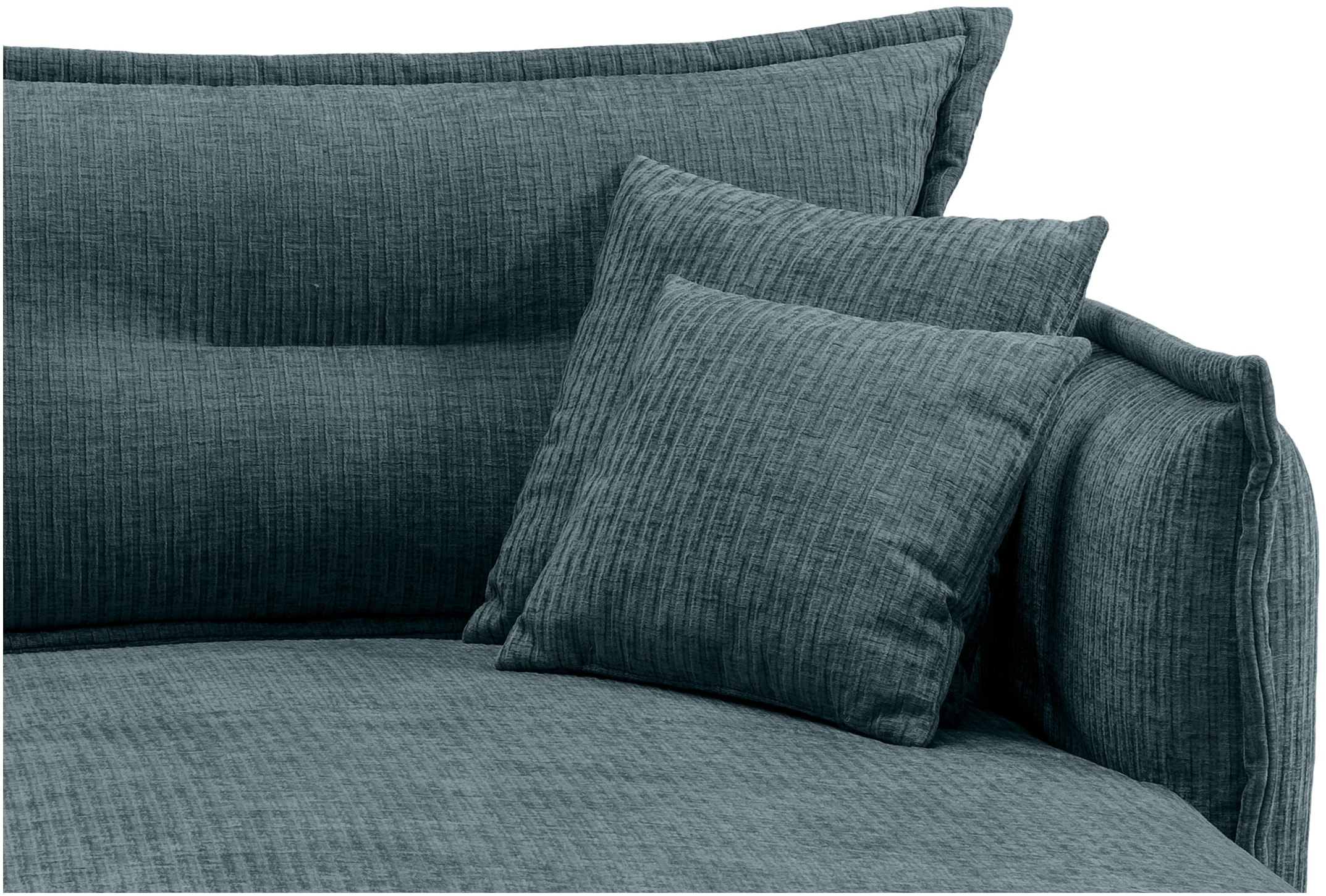 Home affaire Ecksofa »Lazio modernes Design, bequem, schmale Armlehnen, OTTOs Choice« zwei verschiedene Fussfarben wählbar