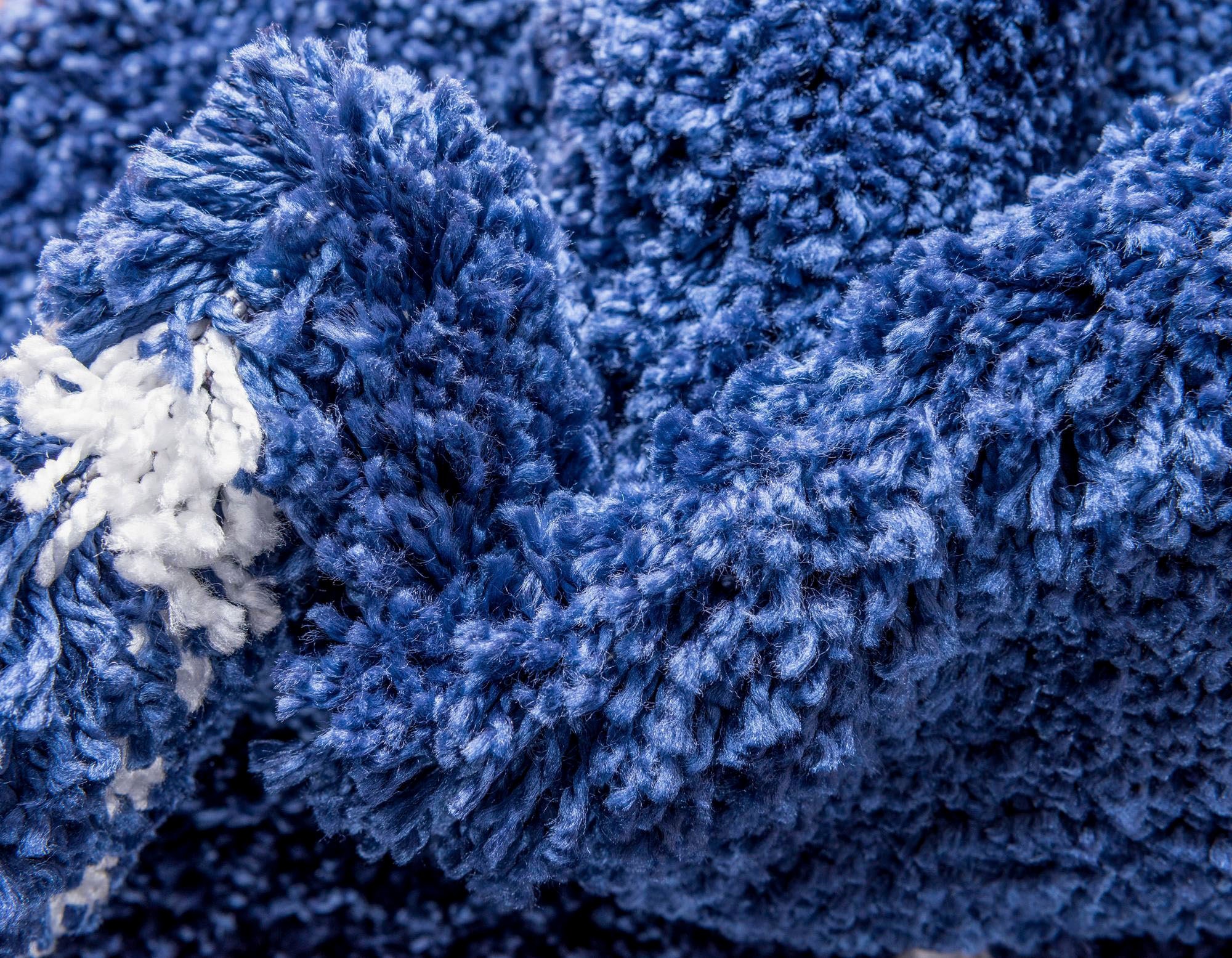 Myflair Möbel & Accessoires Tapis à poils longs »Temara Shag, LAGERRÄUMUNG!« Rectangulaire 51 mm Höhe gewebt, Rauten Design, weich & kuschelig