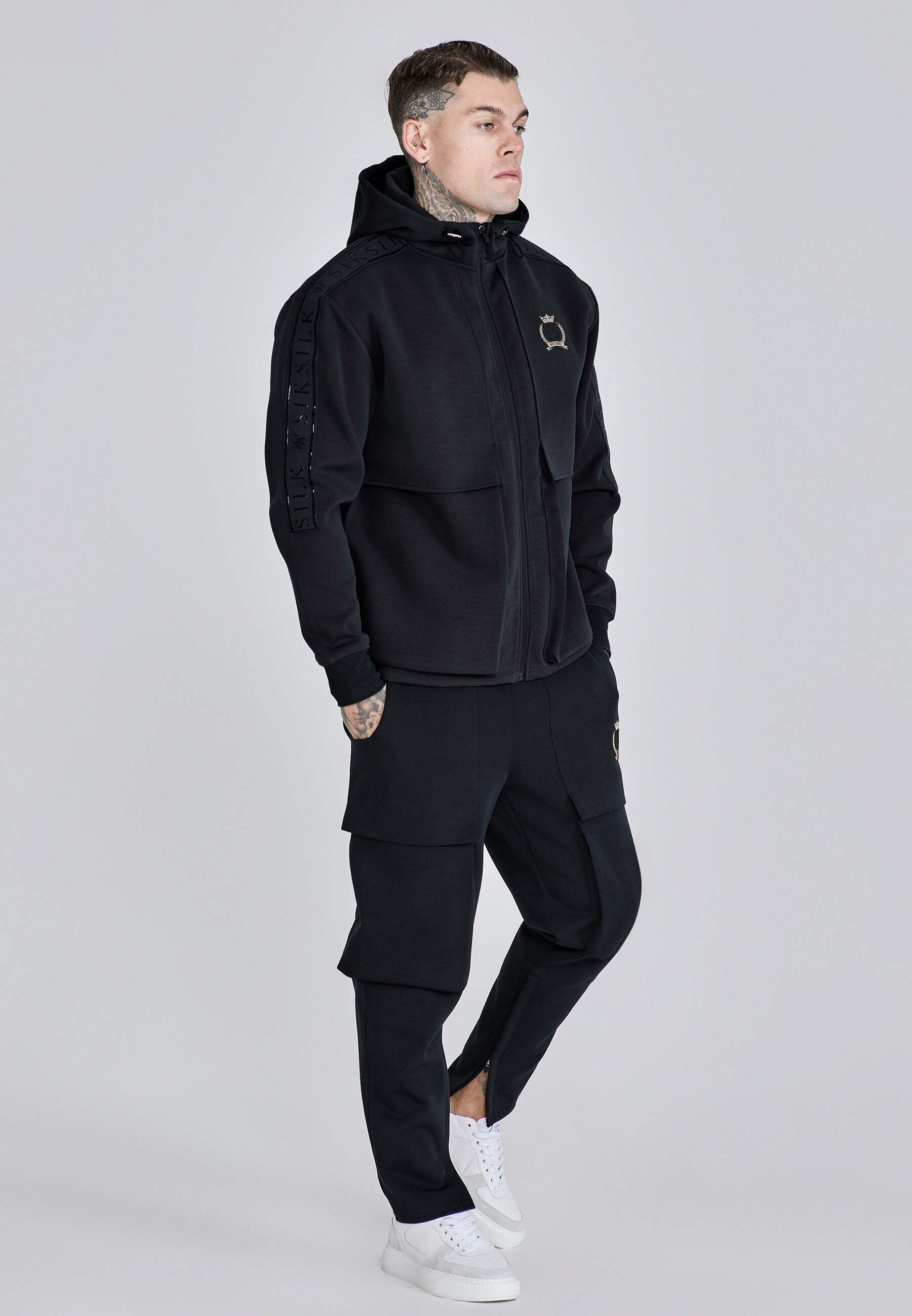Siksilk Sweatjacke »Siksilk Sweatjacke Utility Hoodie«