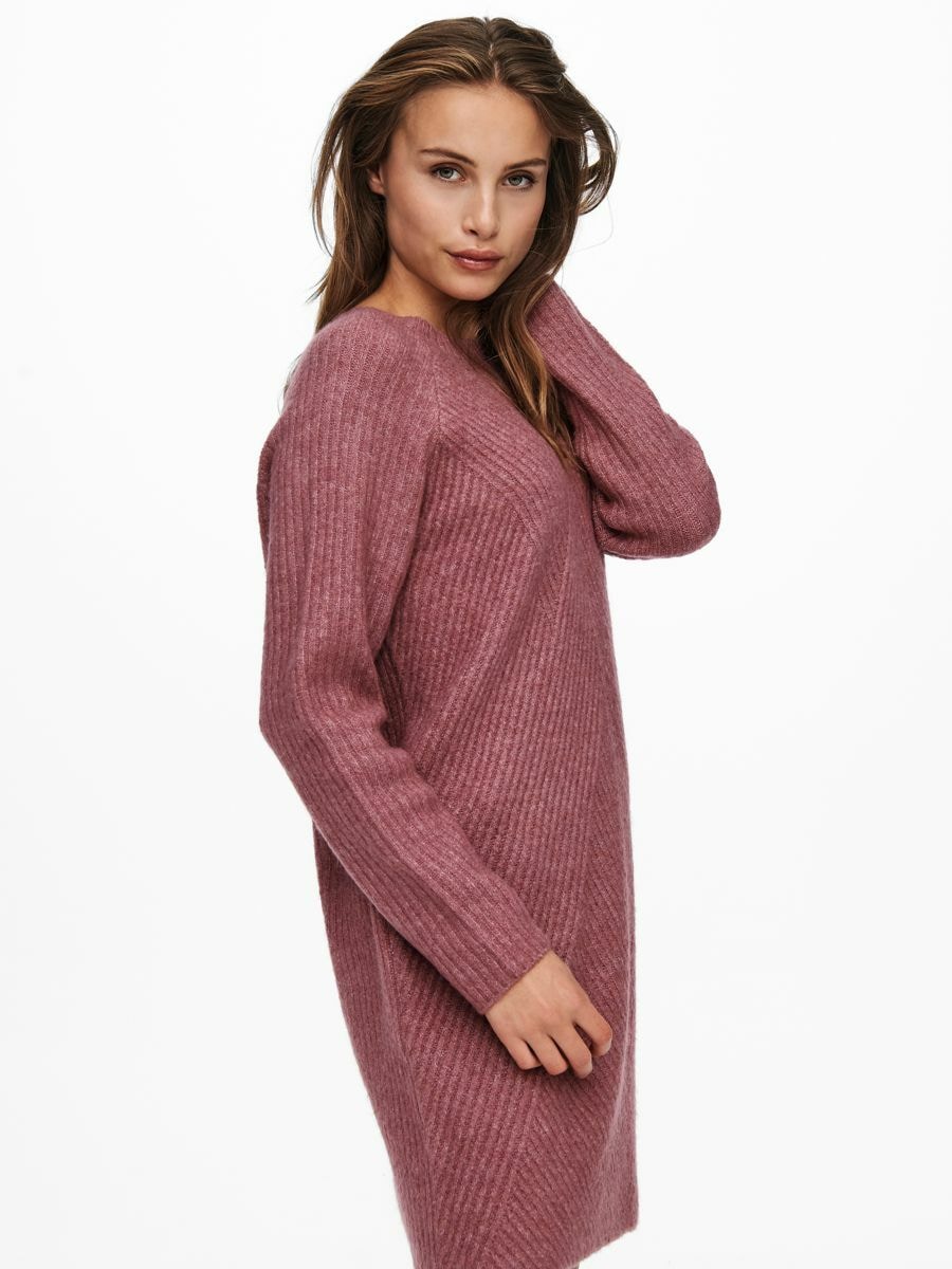 ONLY Robe en tricot »ONLCAROL L/S DRESS KNT NOOS«