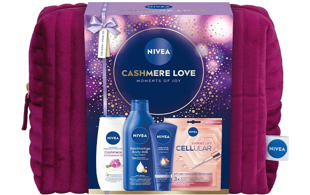 Nivea Pflege-Set »Geschenkset Cashmere Love 4-teilig«