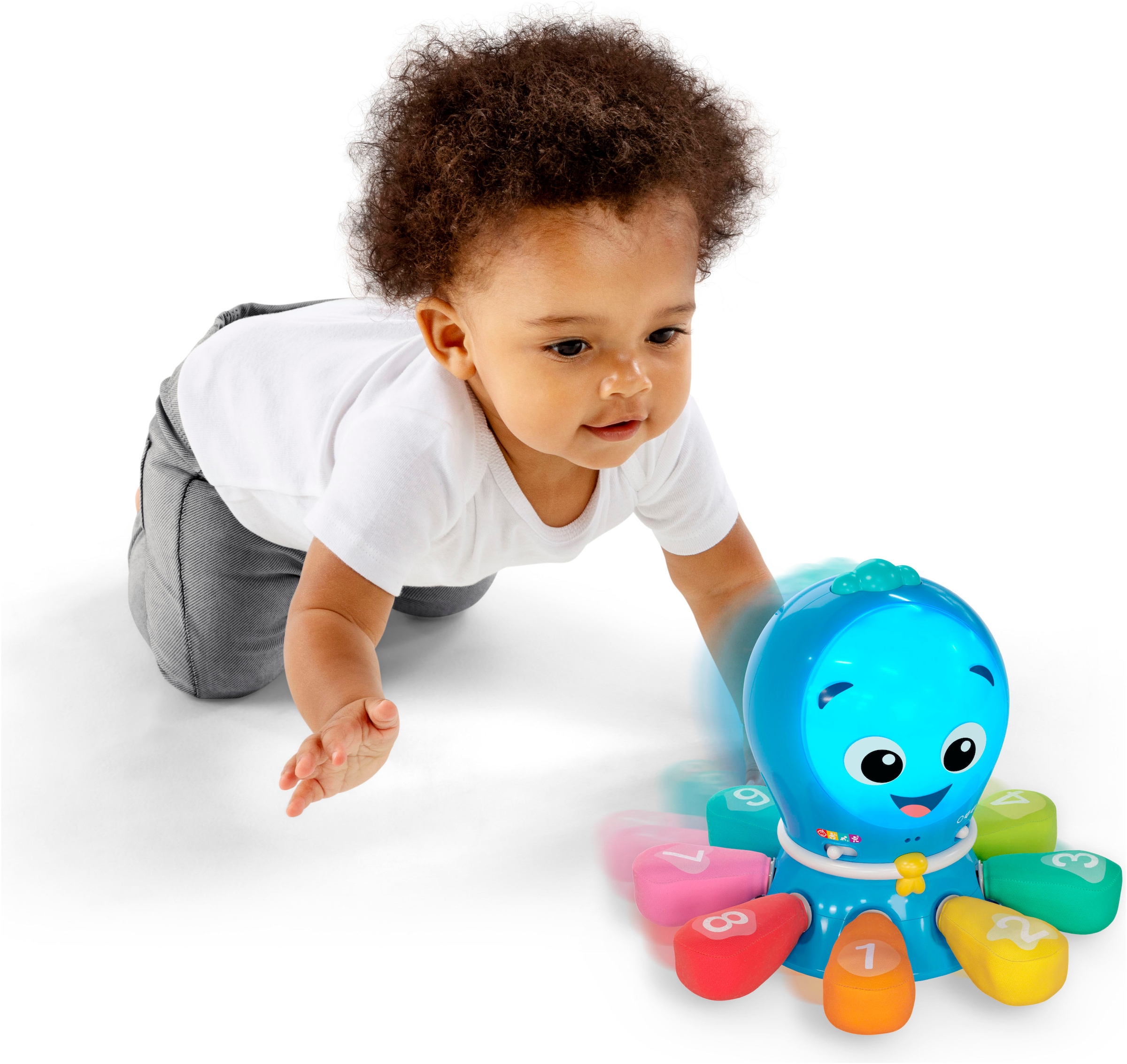 Baby Einstein Greifspielzeug »Go Opus Go™ 4-in-1 Crawl & Chase Pal« mit Sound