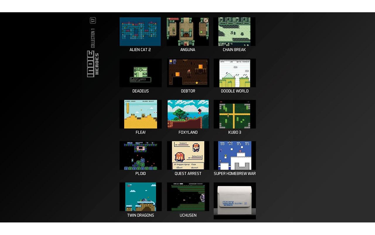 Blaze Logiciel de jeu »Blaze Evercade 17 - Indie Heroes Co« PC