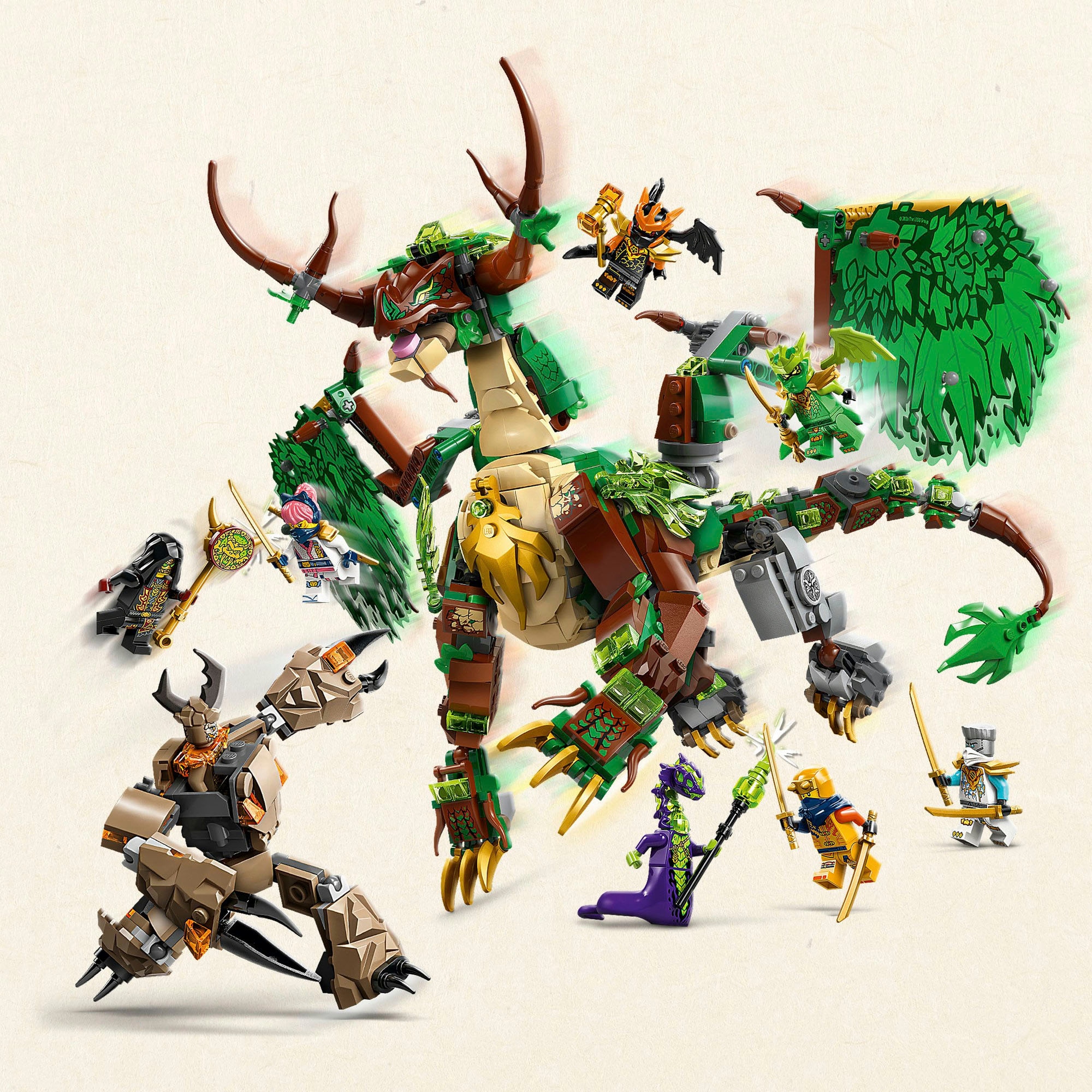 LEGO® Pions de construction »Der Drache des Lebens (71859), LEGO Ninjago«