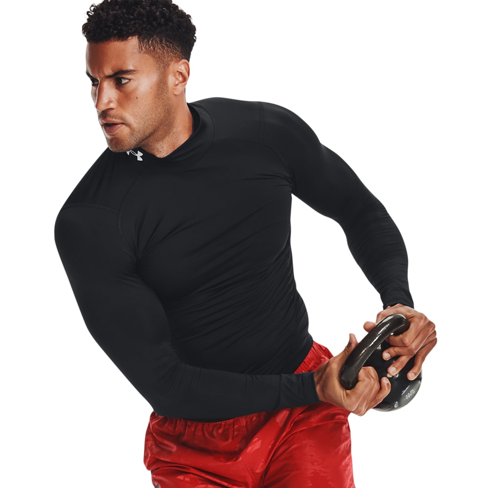 Under Armour® T-shirt d'entraînement »HeatGear® Mock Langarm-Oberteil«