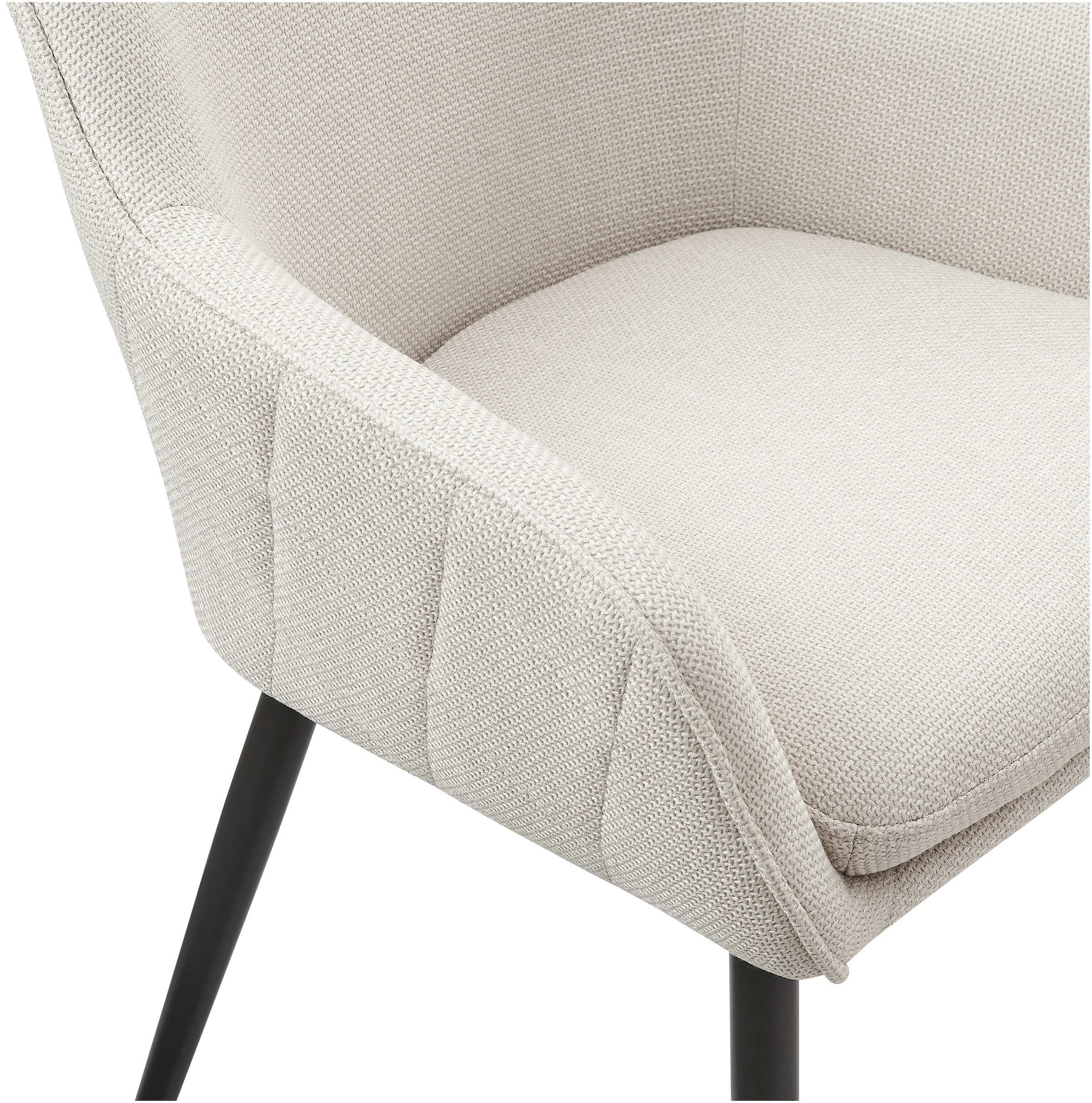 SalesFever Chaise de salle à manger »Boston - Der Stuhl für Ihr Esszimmer« () Diamantsteppung auf der Rückseite - Charmant & Einzigartig