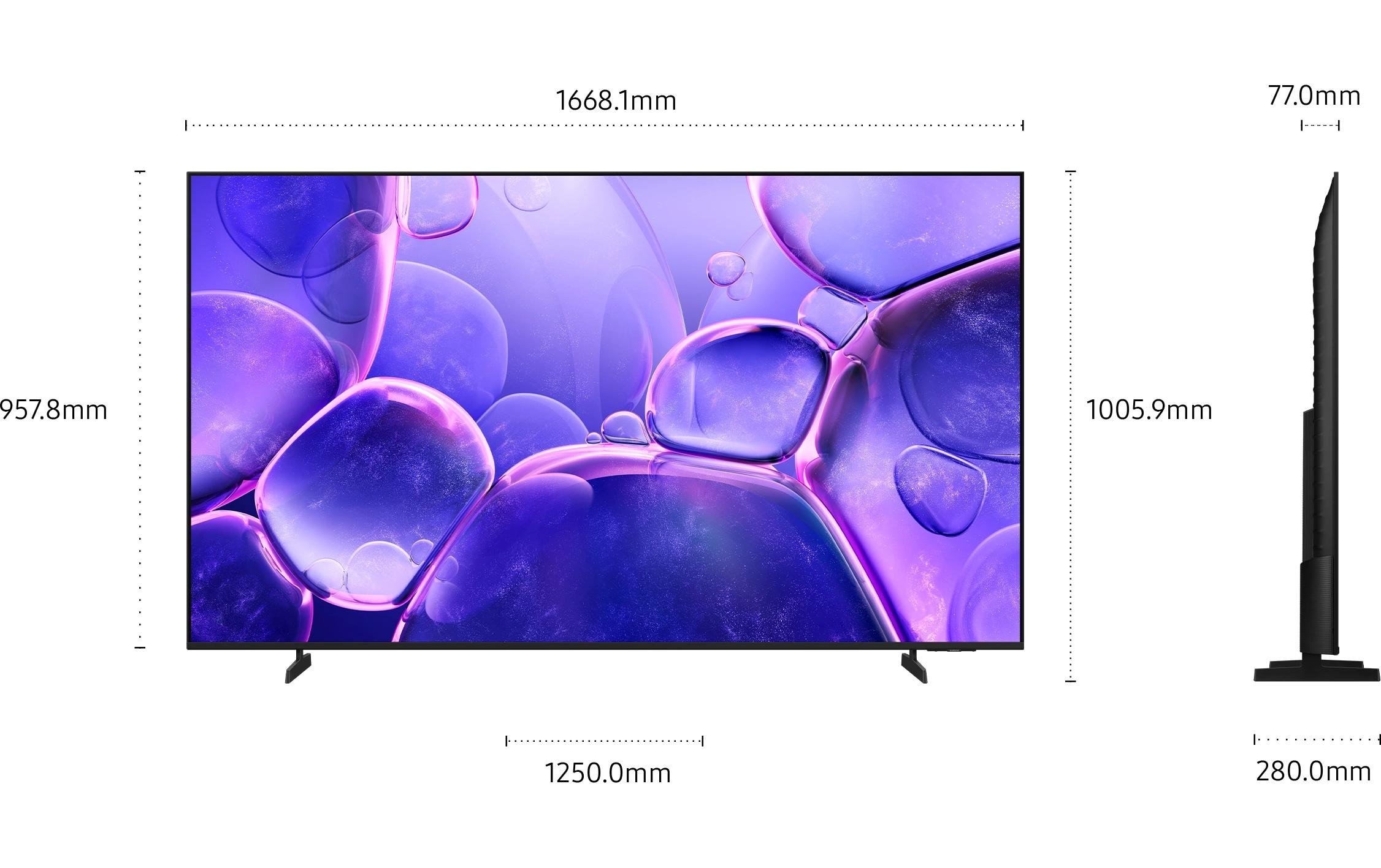 Samsung Téléviseur LCD-LED »UE75U8000F« 189 cm/75 ″