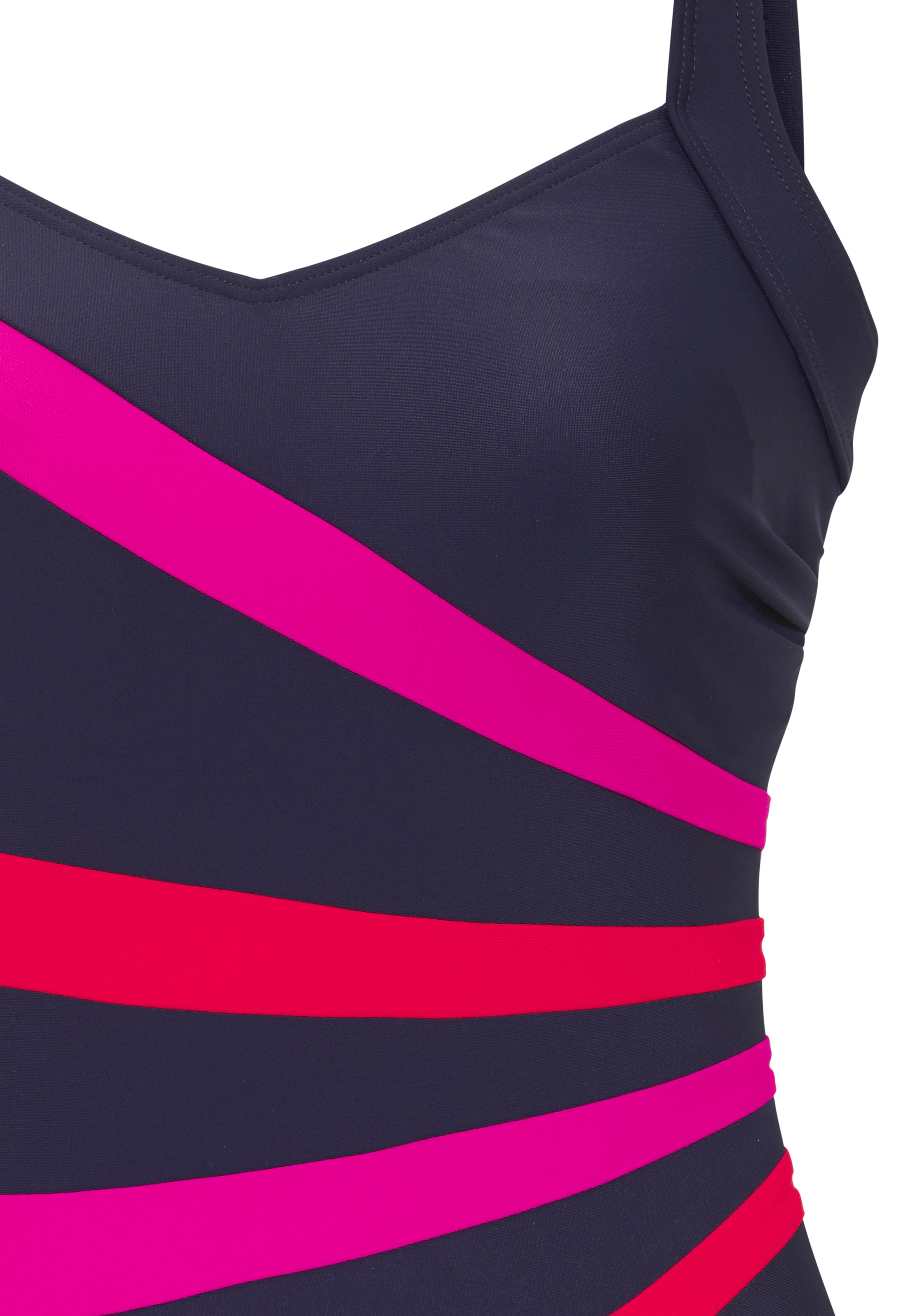 LASCANA Badeanzug »Isolde«, mit farbigen Kontrastdetails