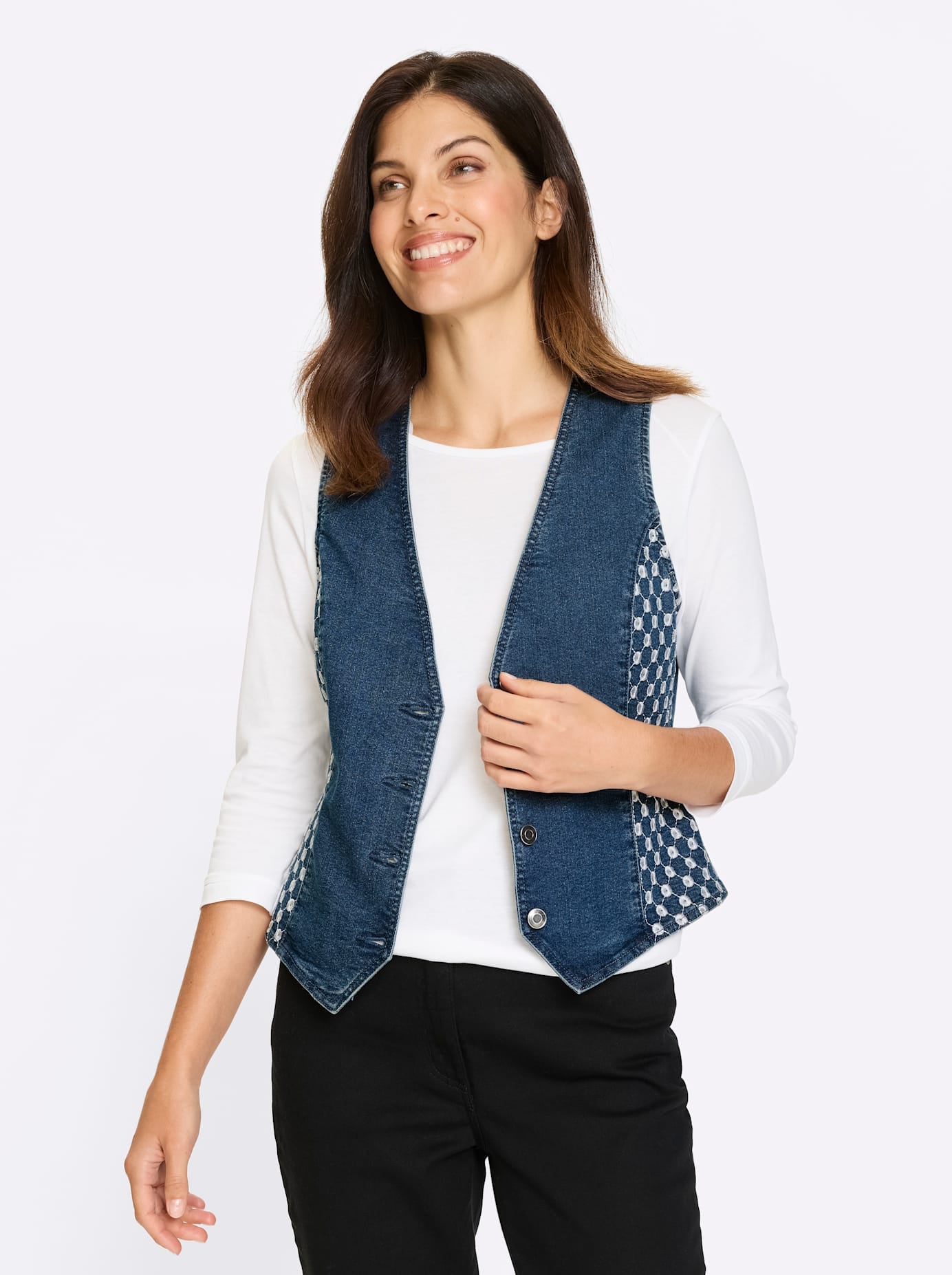 Classic Basics Gilet en jean