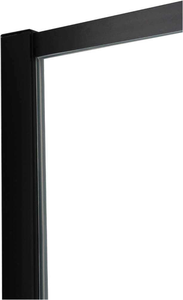 welltime Walk-in-Dusche »Walk In Black Blocks Clear«
