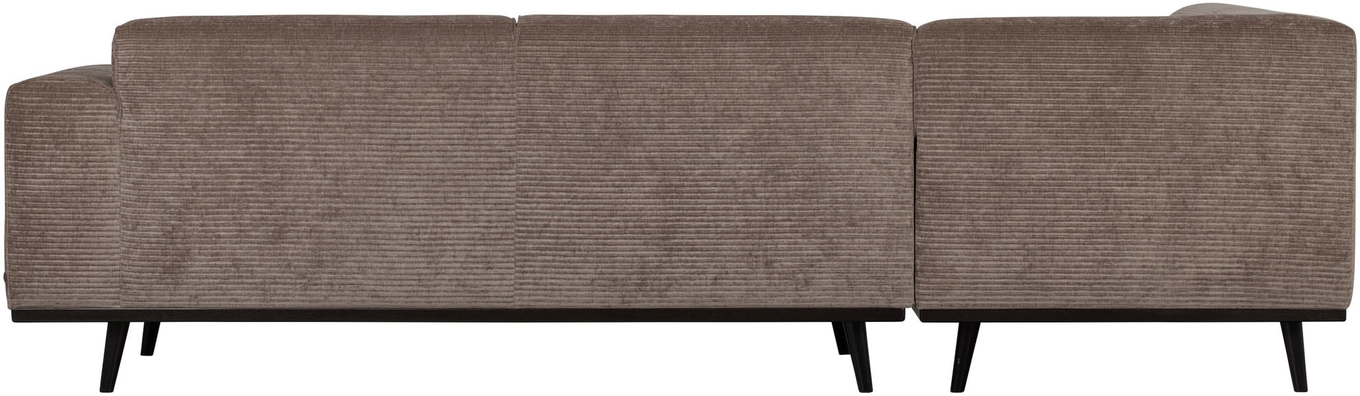 WOOOD Ecksofa »Statement, Sofa auf Birke-Gestell, mit Bonell- und Wellenfederung« frei im Raum stellbar, H 77 x B 274 x T 210 cm