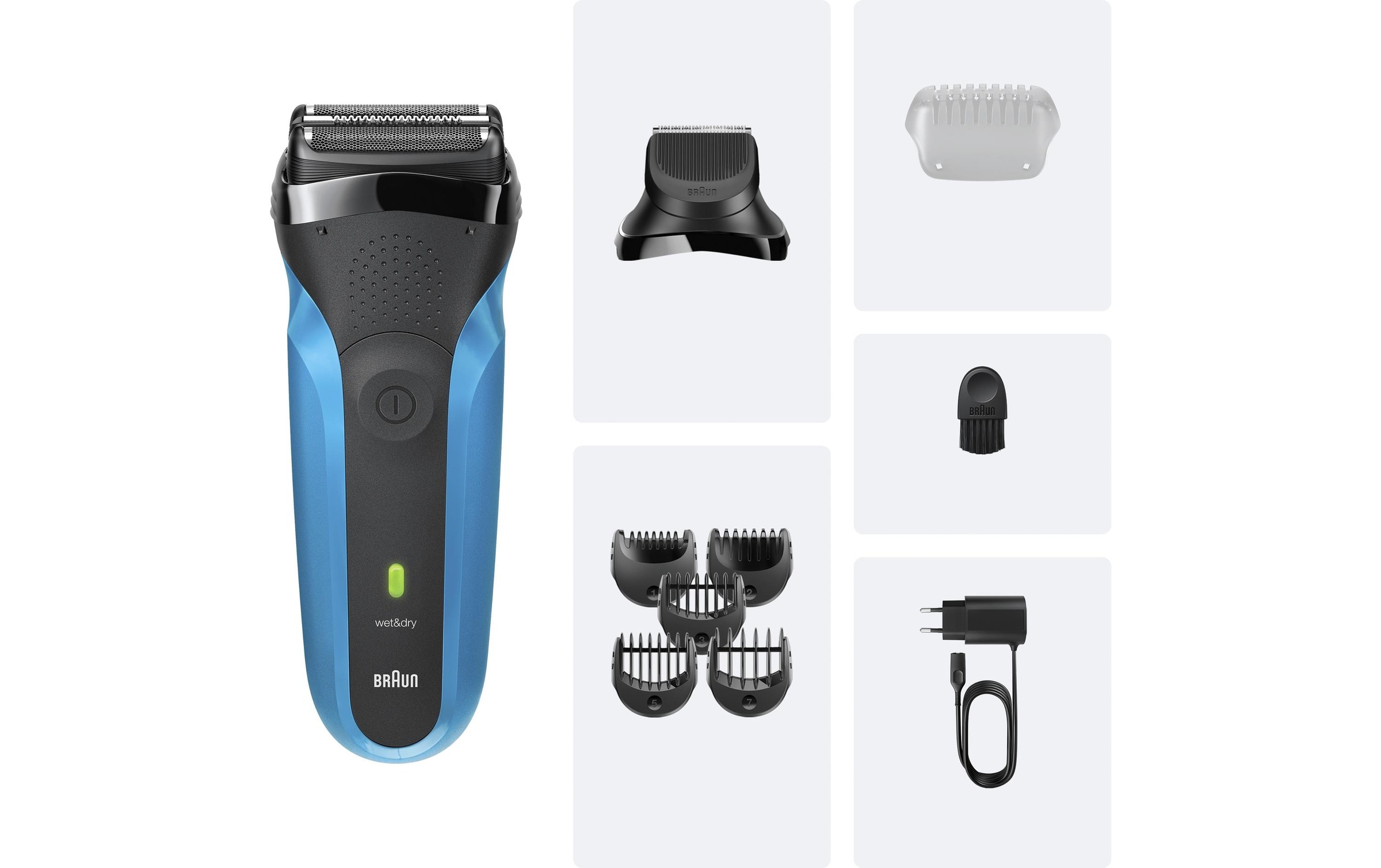 Braun Épilateur électrique pour le visage »Series 3 310BT«