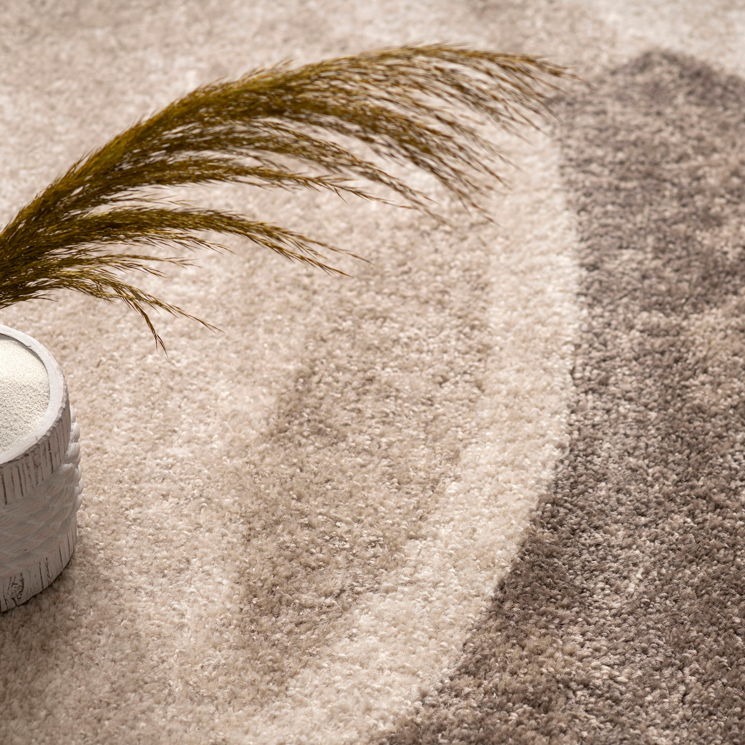 Paco Home Teppich »Sinai 055« rechteckig 13 mm Höhe Kurzflor, modernes Design, Motiv Kreise