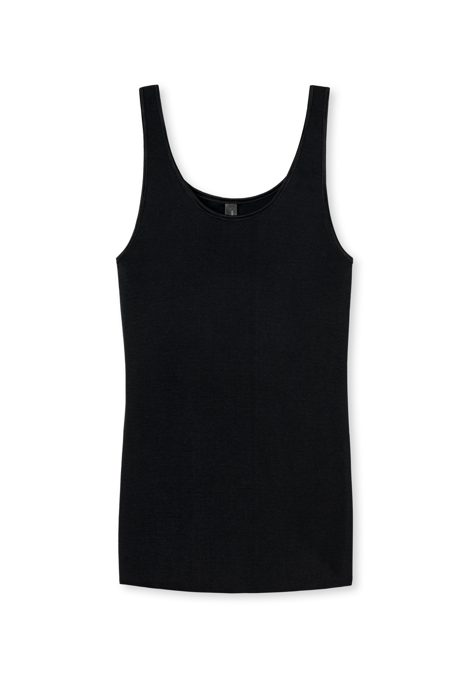 Schiesser Tanktop »Luxury« tiefer Rundhalsausschnitt, ohne störende Seitennähte