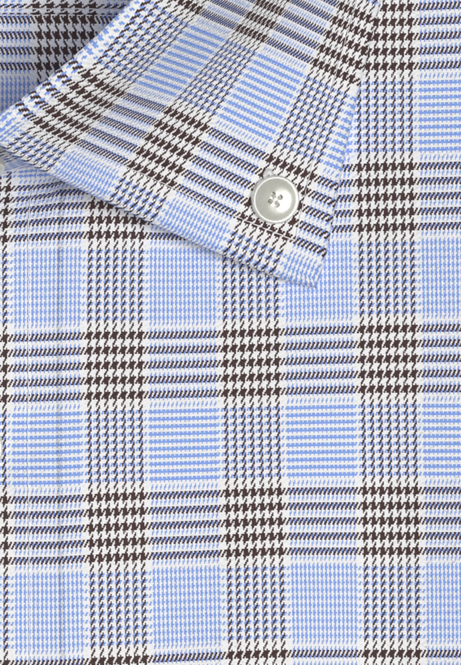 seidensticker Businesshemd »Regular«, Regular 1/2 Button-Down-Kragen Karo
