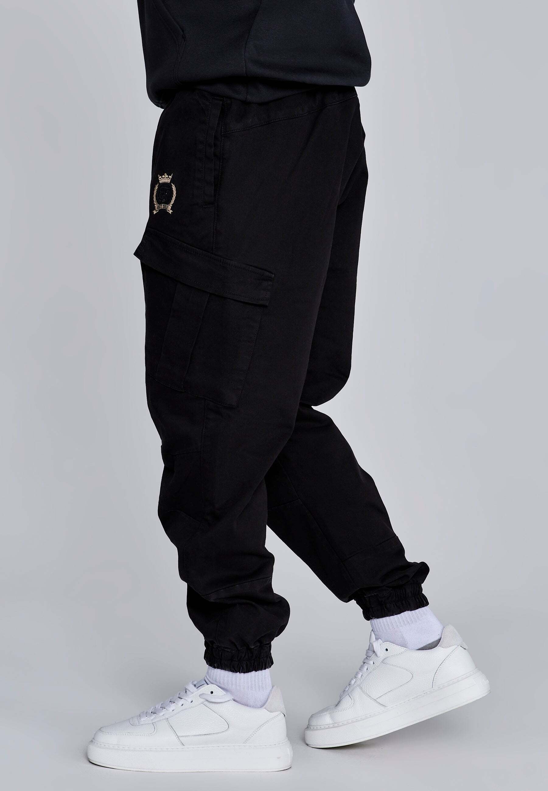 Siksilk Pantalon cargo »Siksilk Cargohose Slim Fit Cargos«