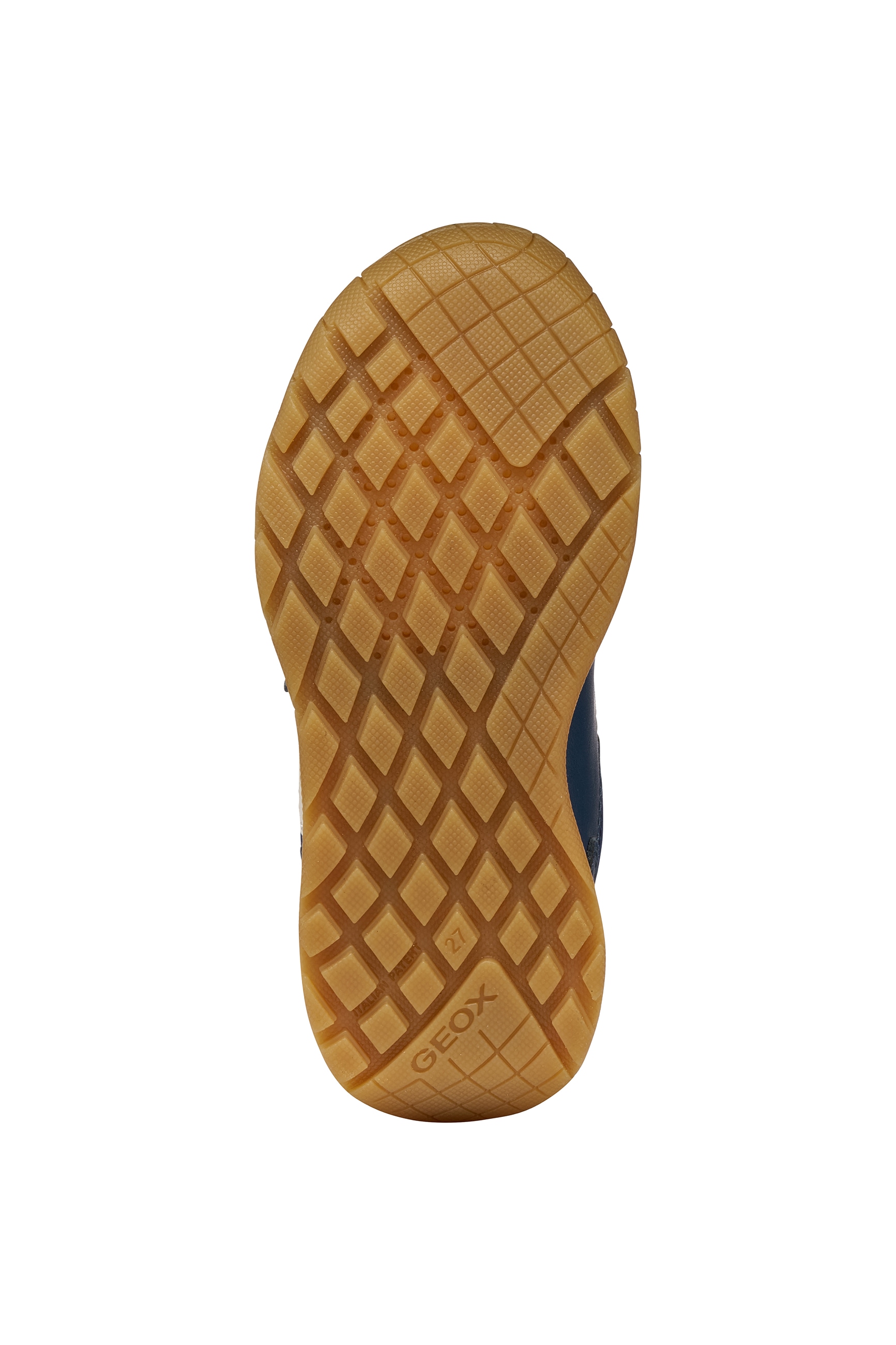 Geox Chaussures à scratch »J RANN-E BOY«  Chaussure basse avec empiècement contrastant, gabarit de taille à télécharger