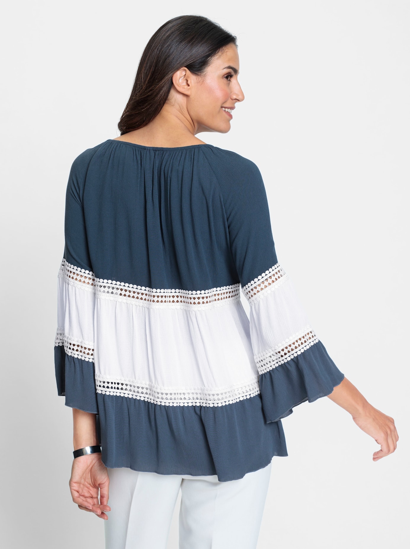 Inspirationen Chemisier crinkle