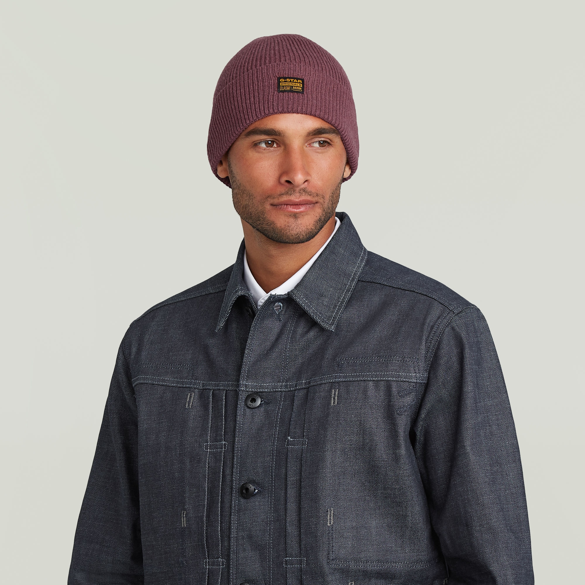 G-STAR Beanie »Geffo Long Beanie«, mit Umschlag